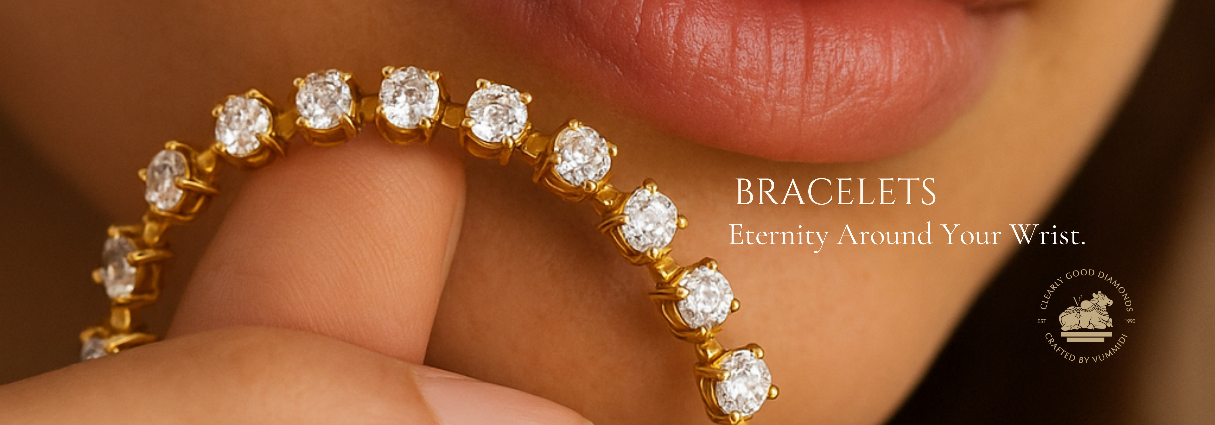 Lab Grown Diamond Tennis Bracelets