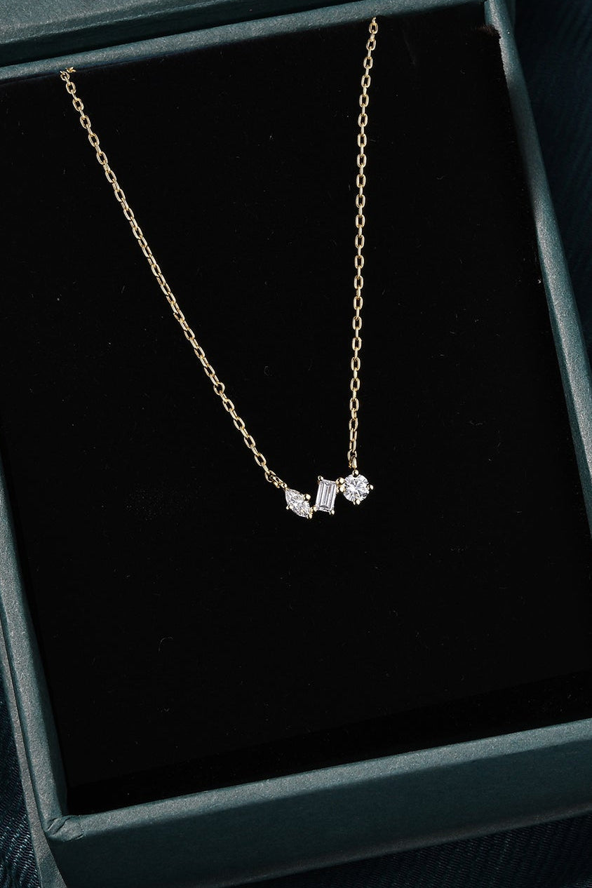 Valencia Three Stone Pendant