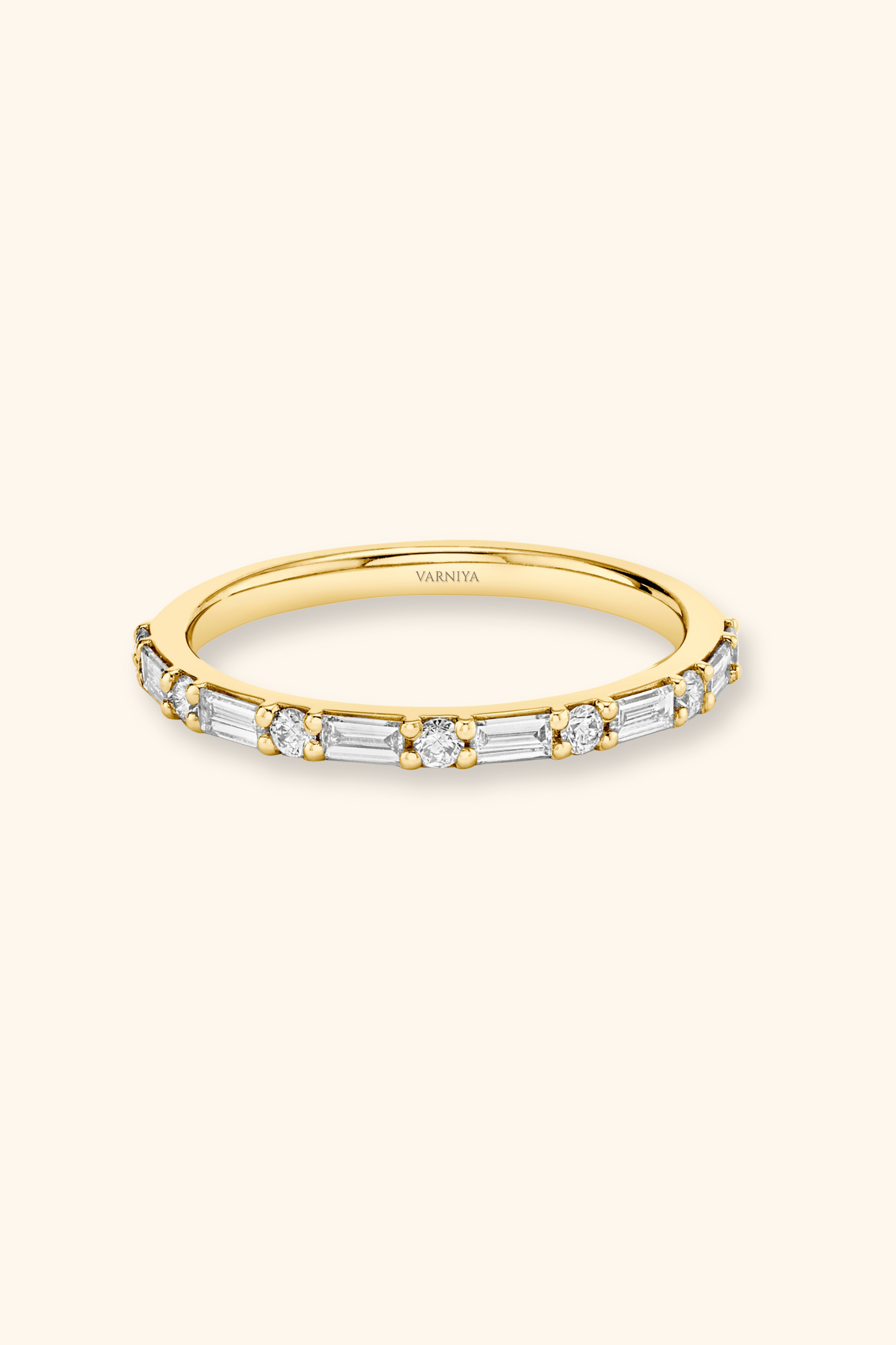 Leona Alternate Shapes Pavé Band