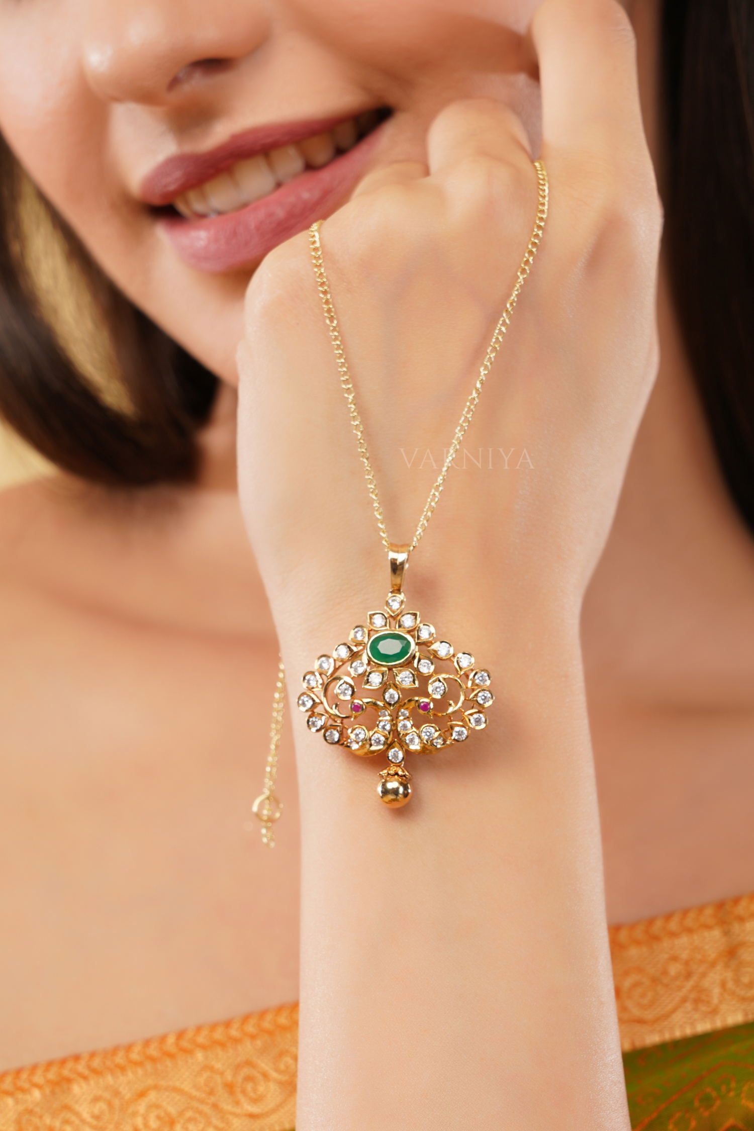 Traditional Jewel of Grace Pendant