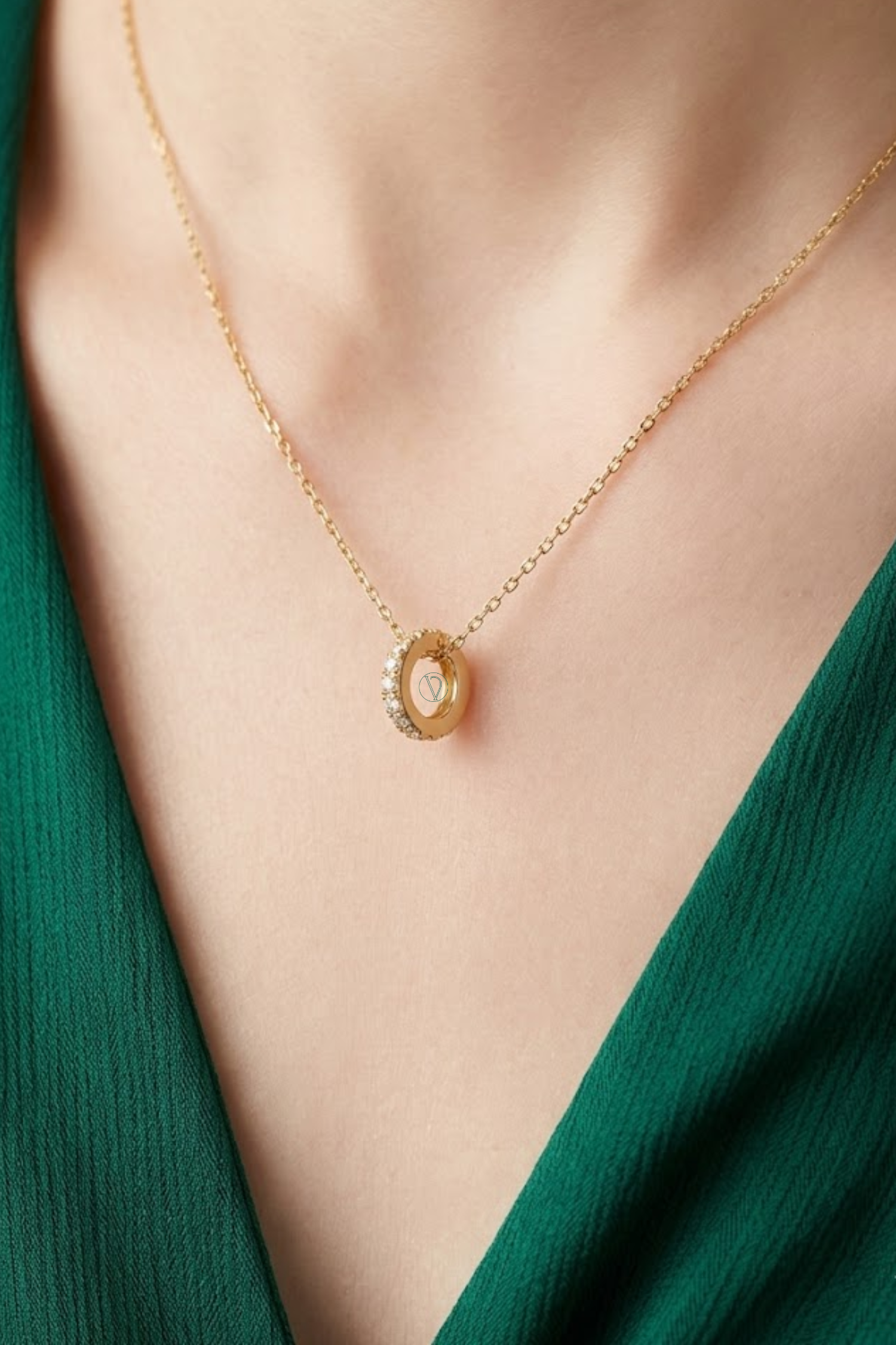 Open Circle Pendant