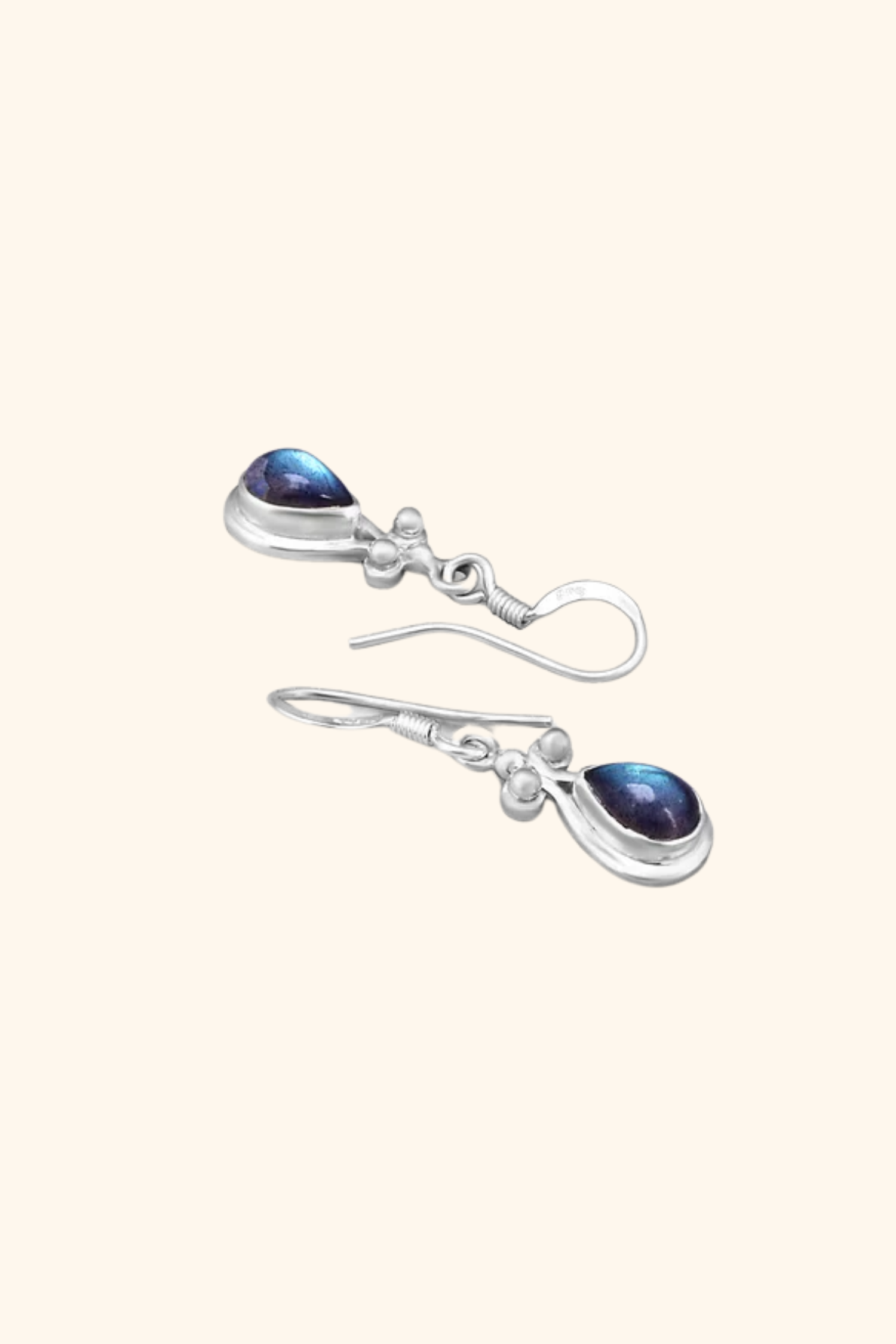 Silver Drop Danglers