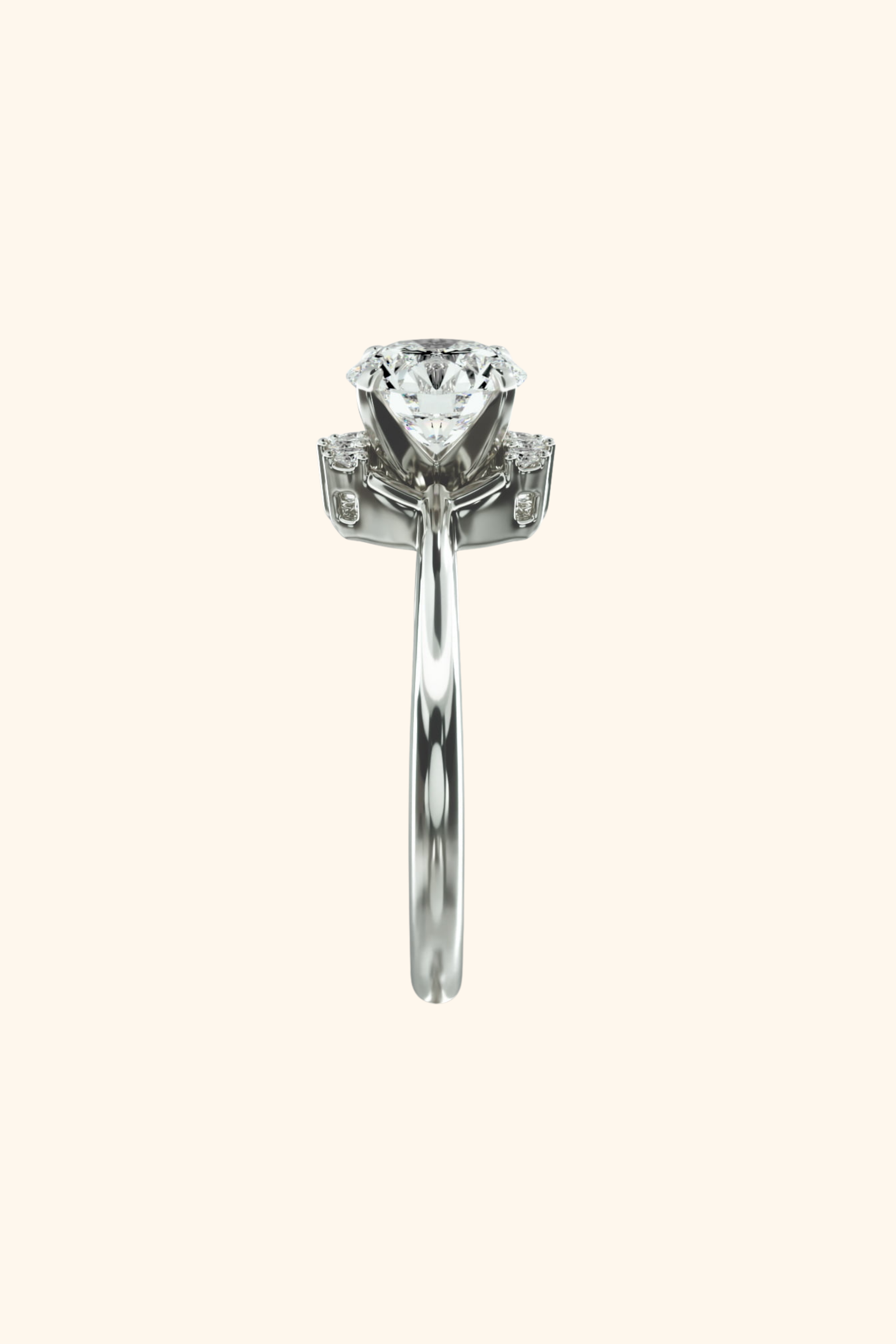 Amara Marquise Halo Ring