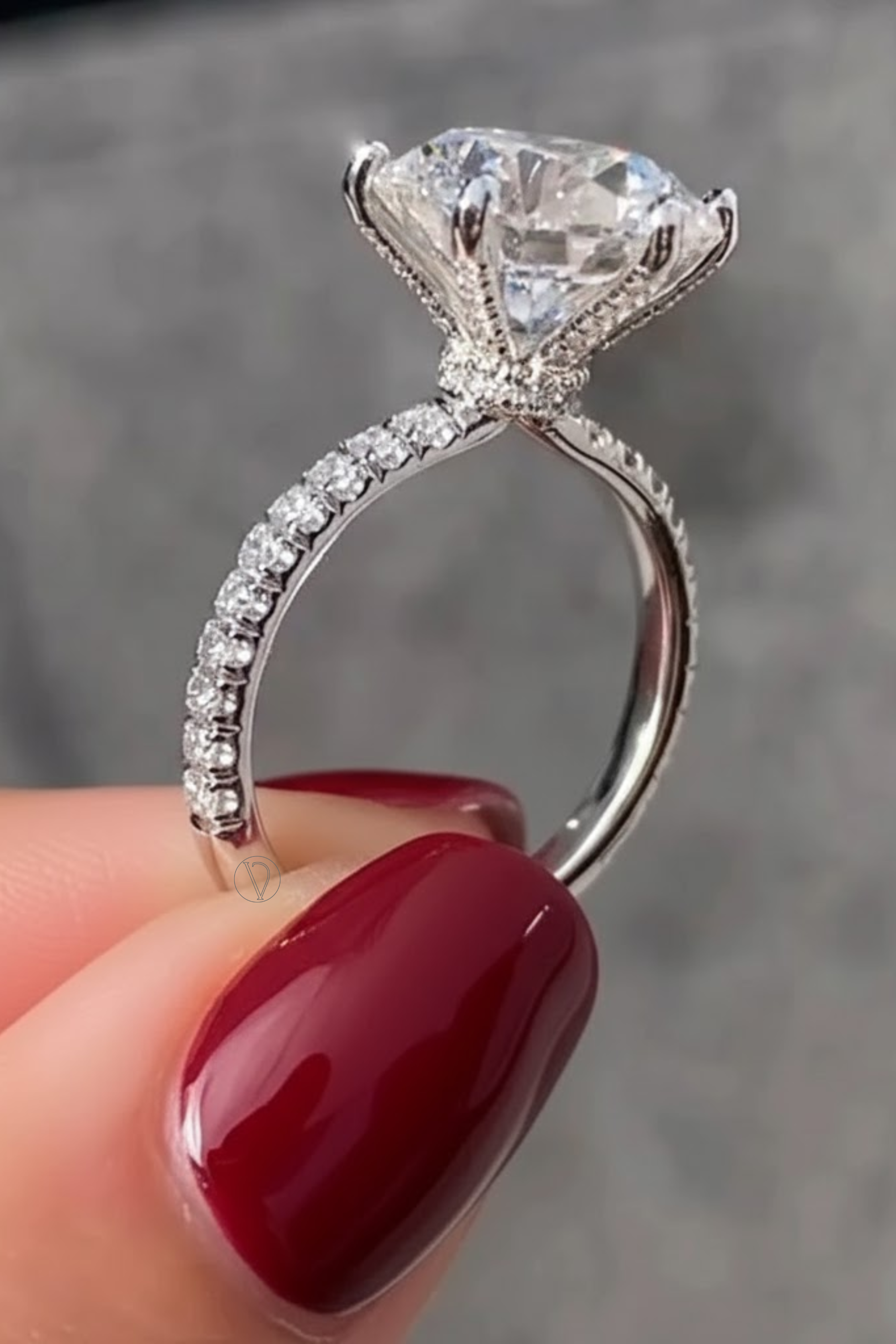 Noelle Round Solitaire Ring