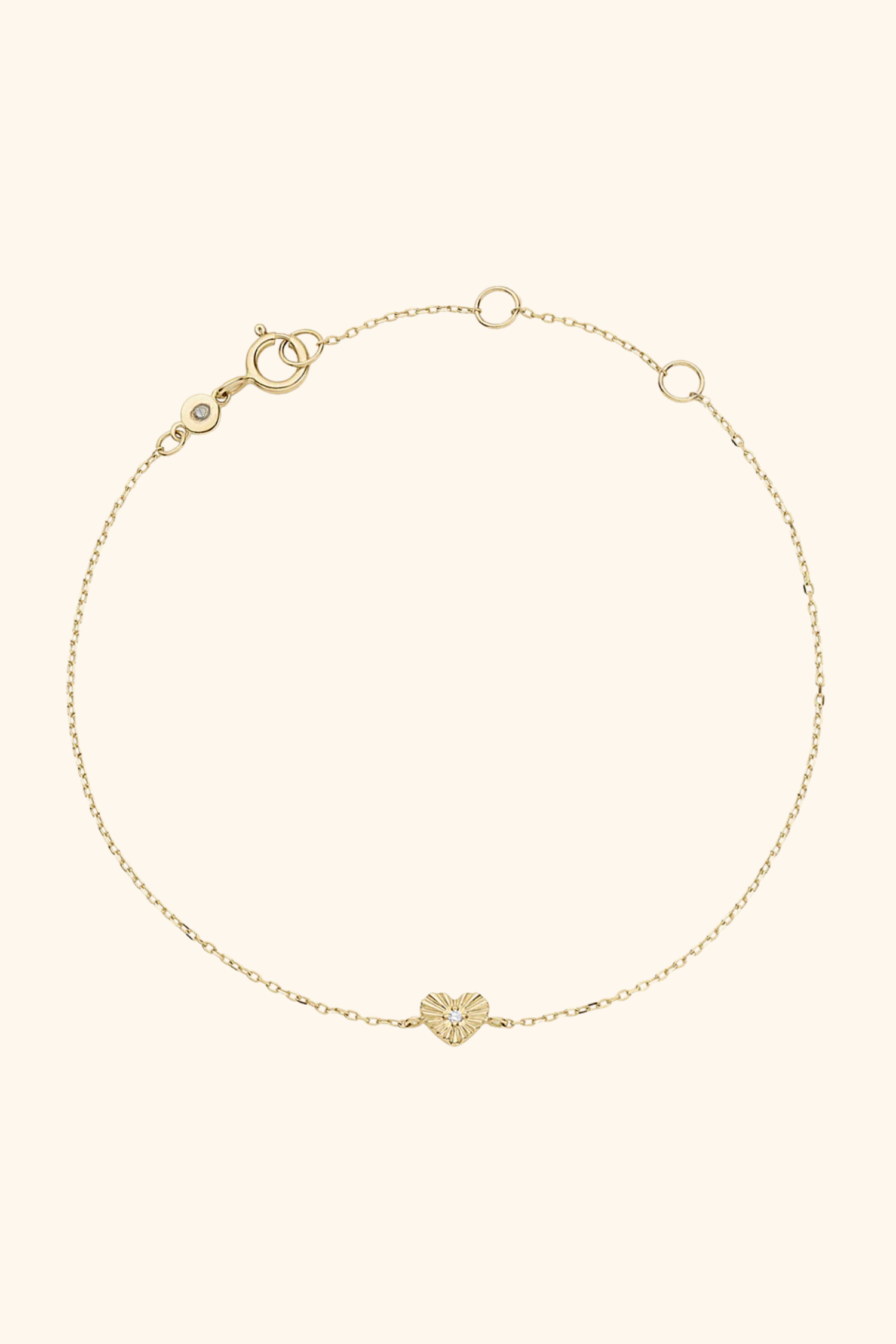Vintage Heart Bracelet