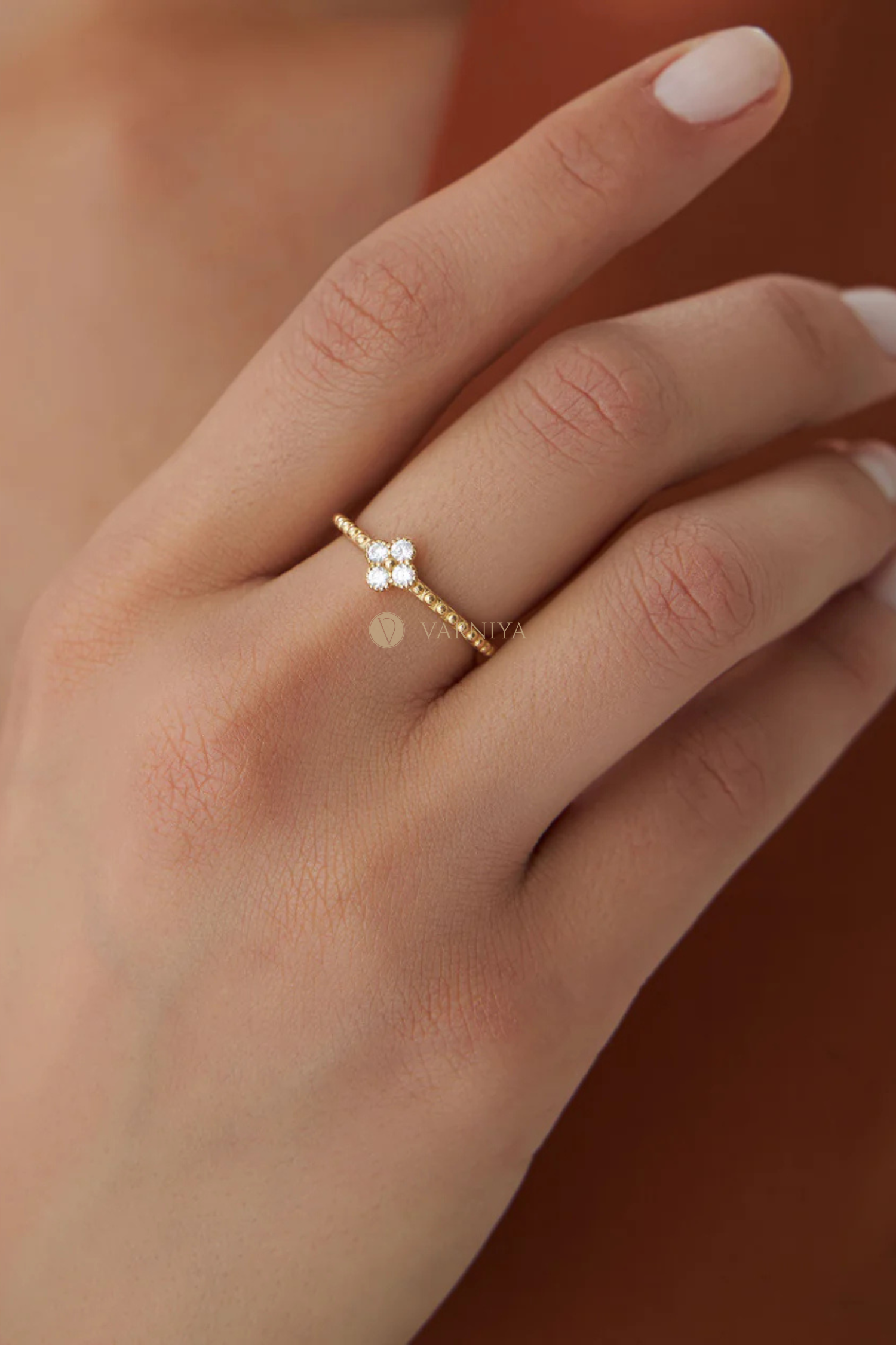 Little Clover Diamond Ring