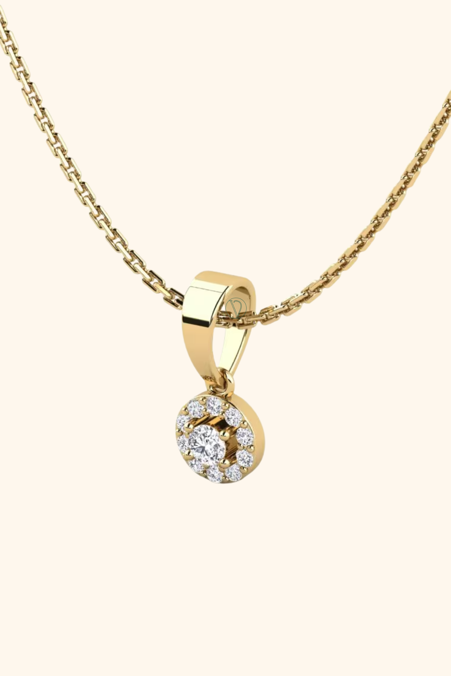 Petite Halo Pendant