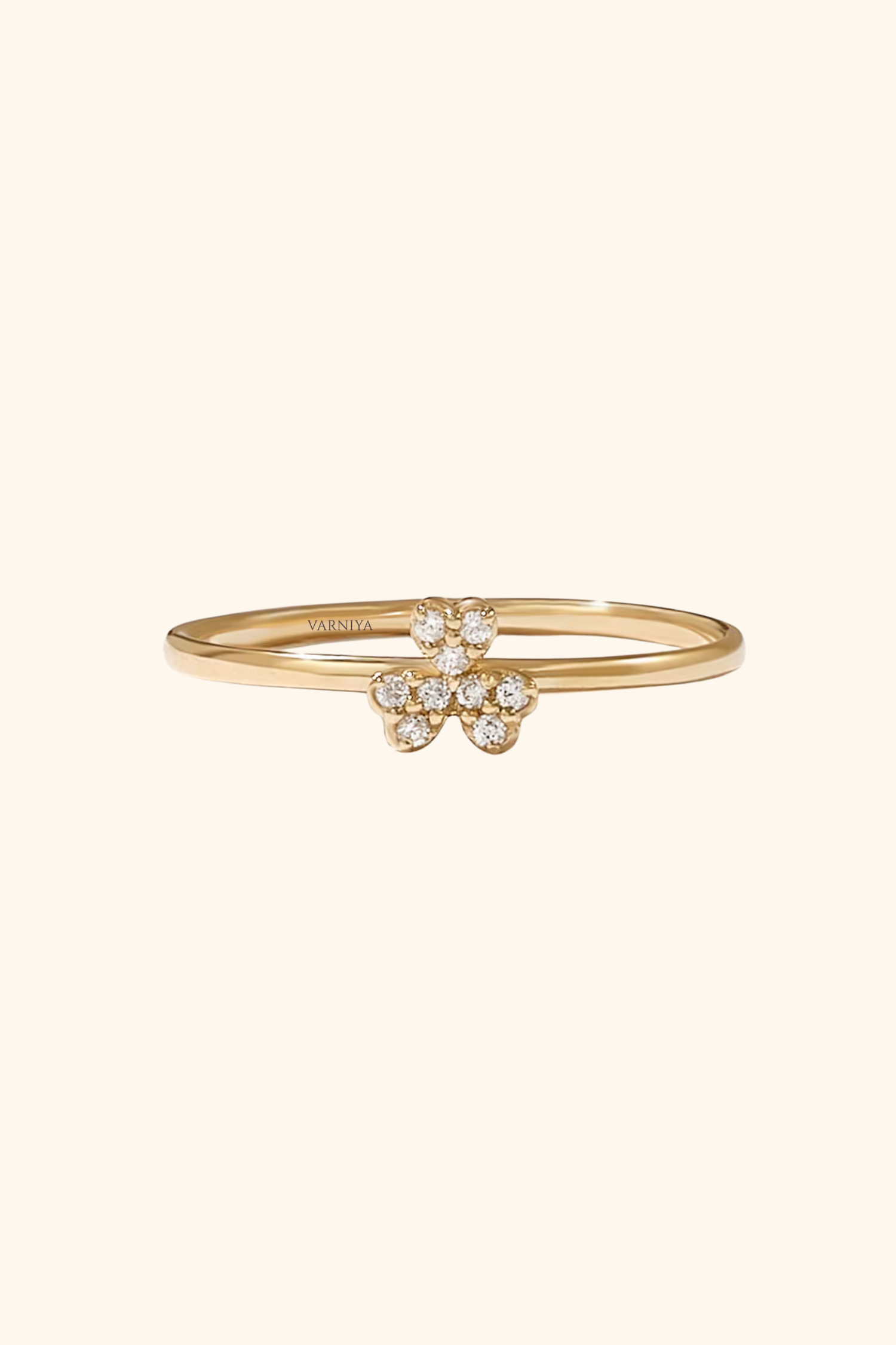 Tiny Clover Ring