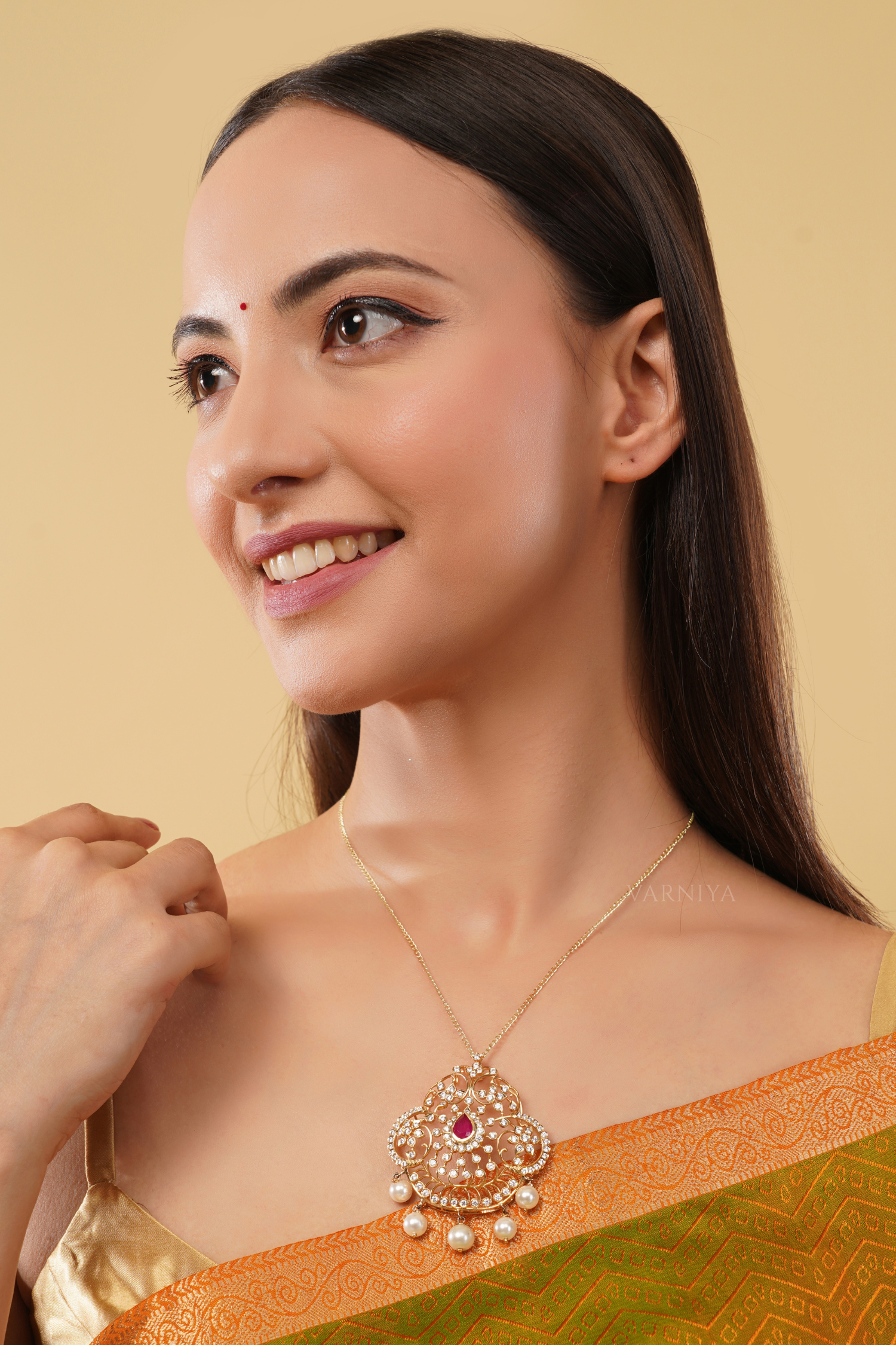 Traditional Radiant Sunburst Pendant