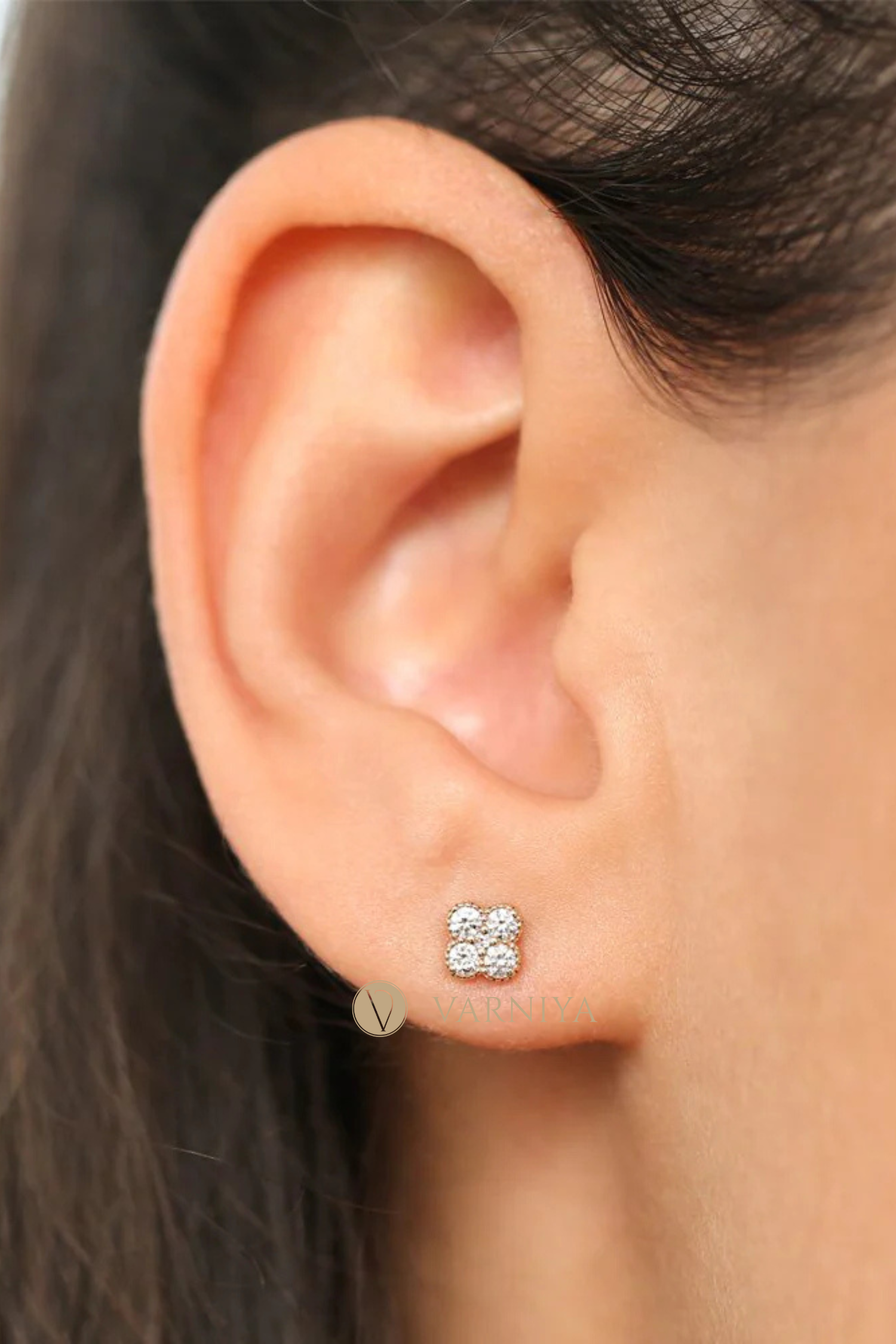 Floral Design Earrings