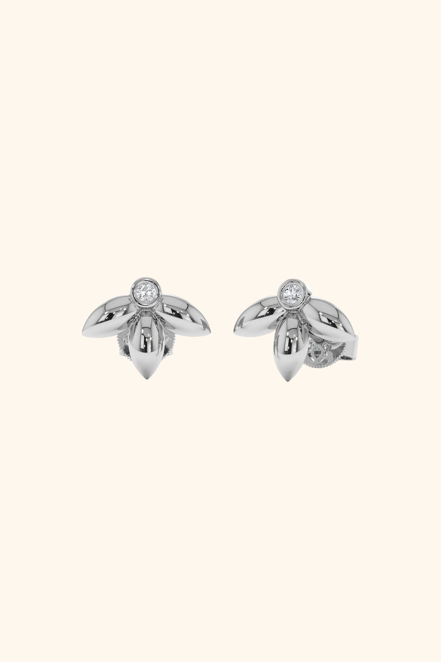 Gold Leaf Studs