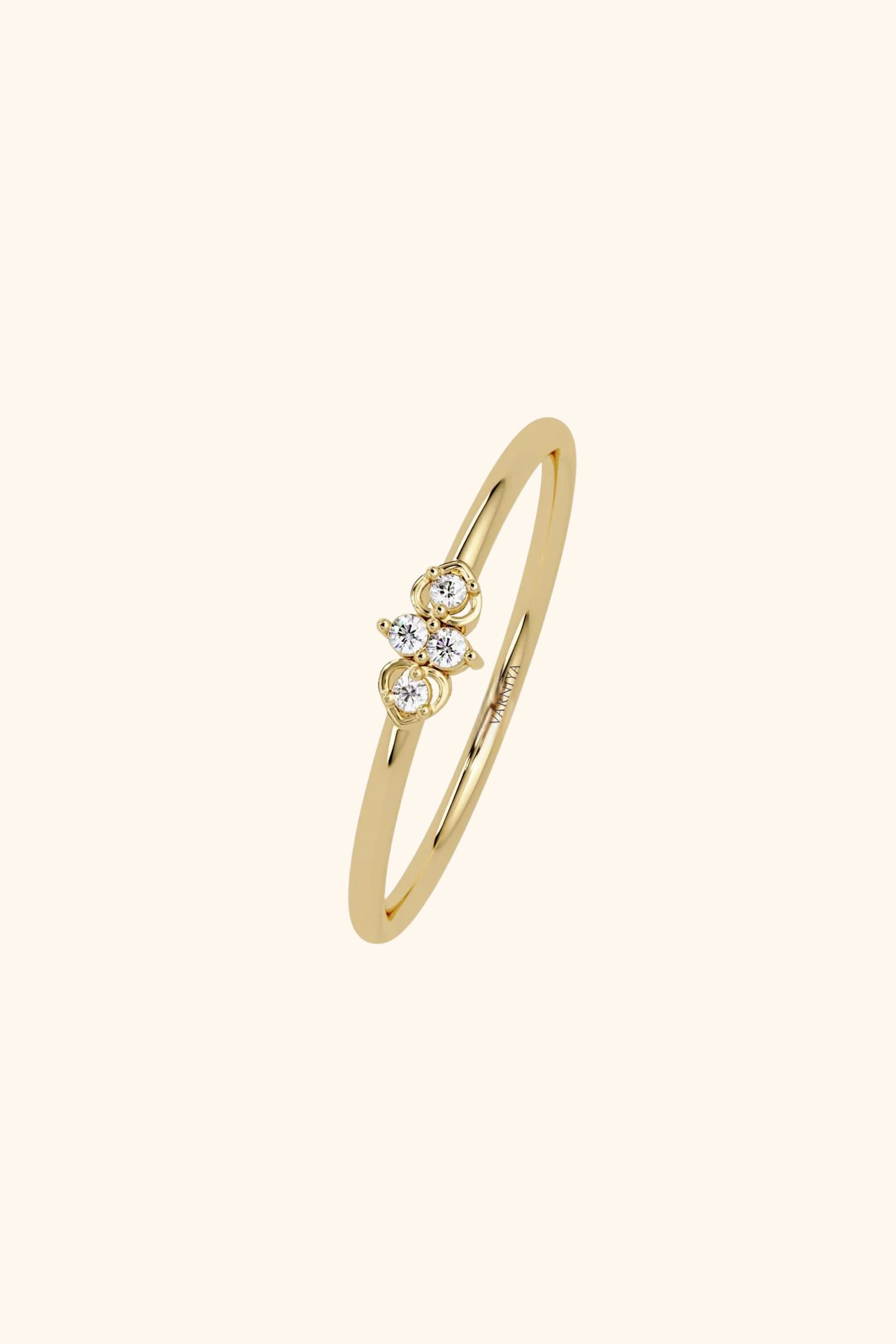 Tiny Hearts Ring