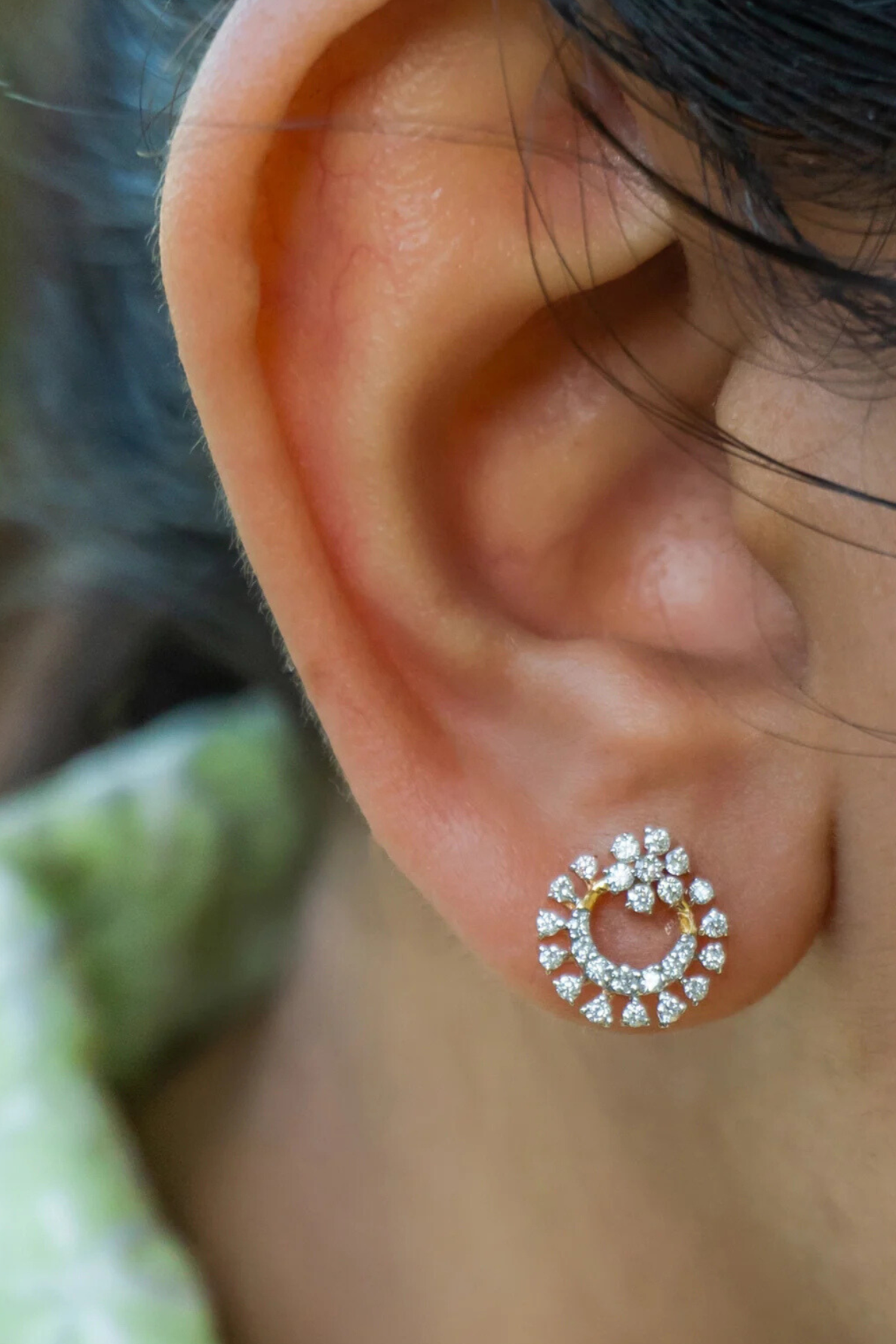 Flora Glo Diamond Studs