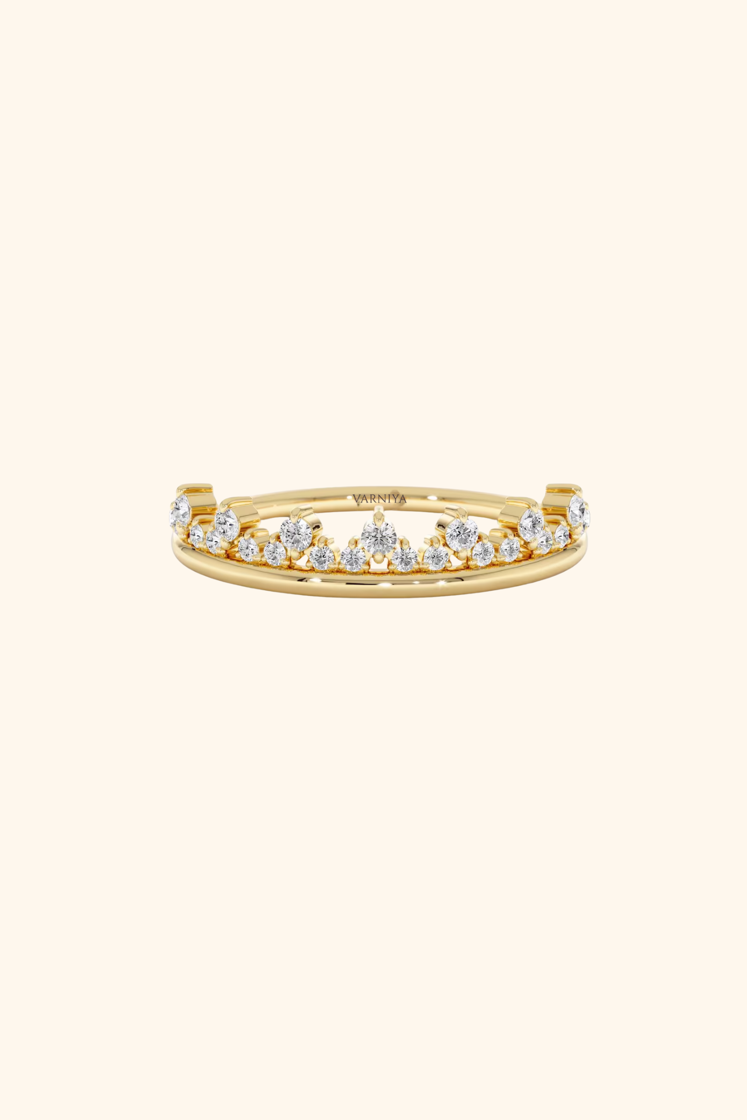 Tiara Half Eternity Ring