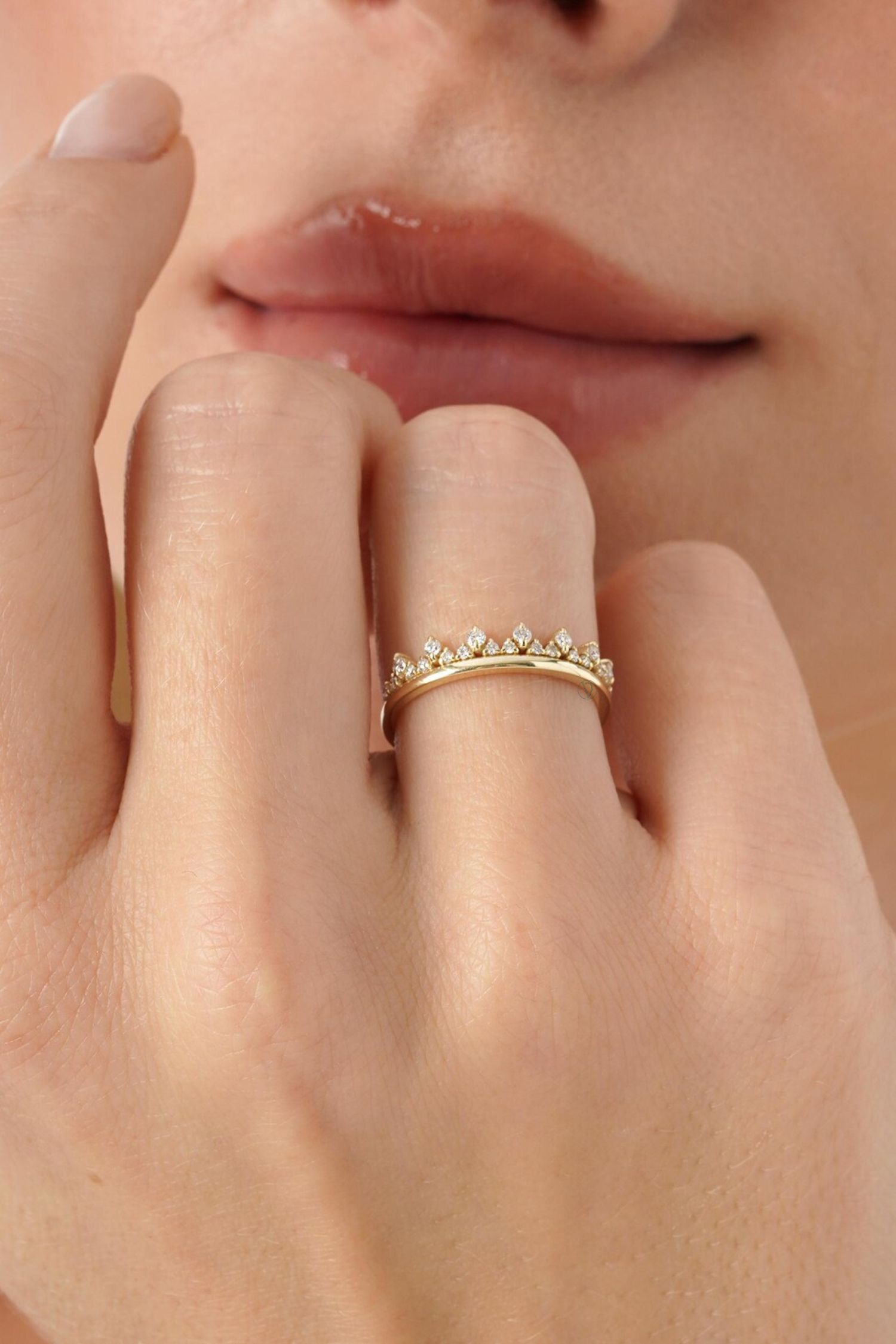 Tiara Half Eternity Ring