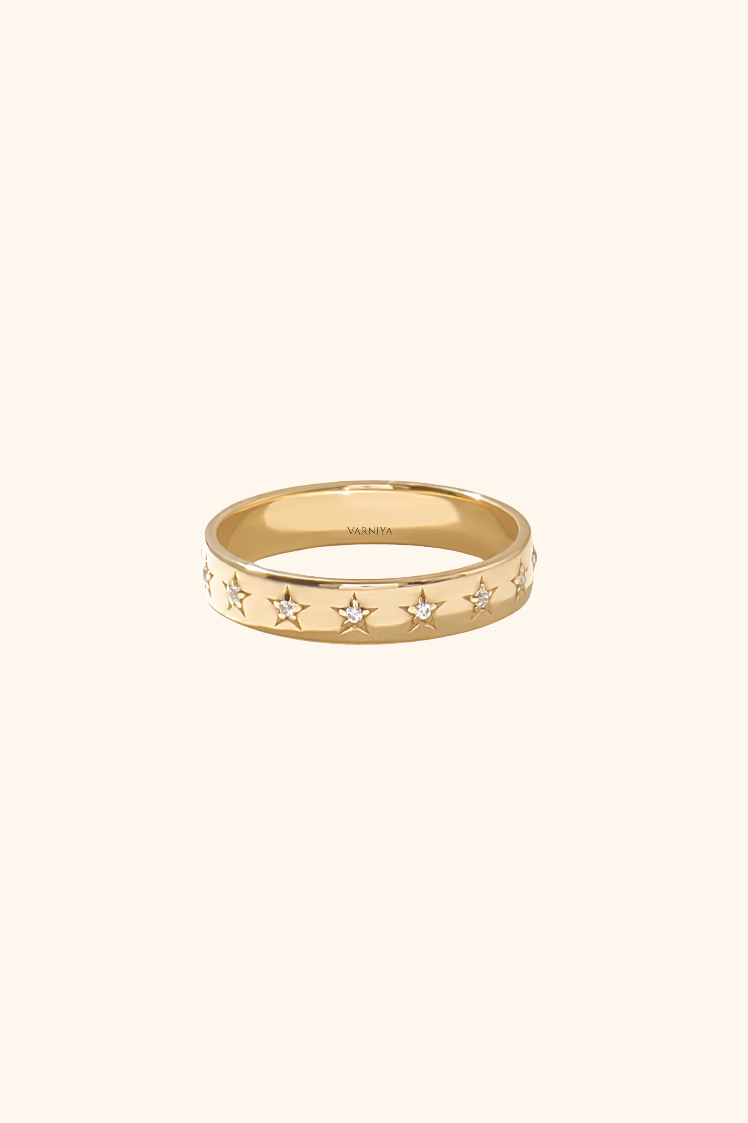 Star Diamond Eternity Ring