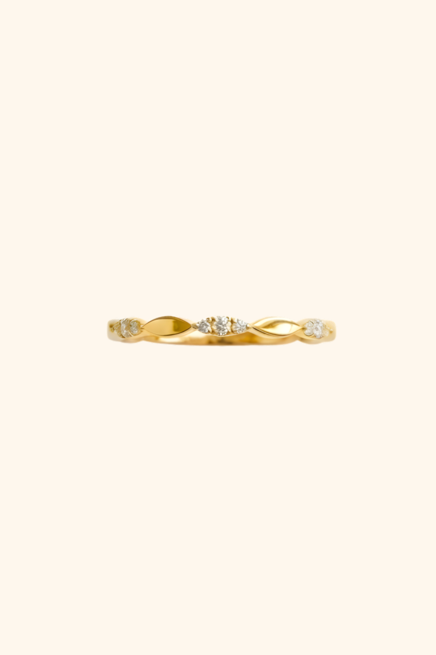 Skinny Diamond Ring