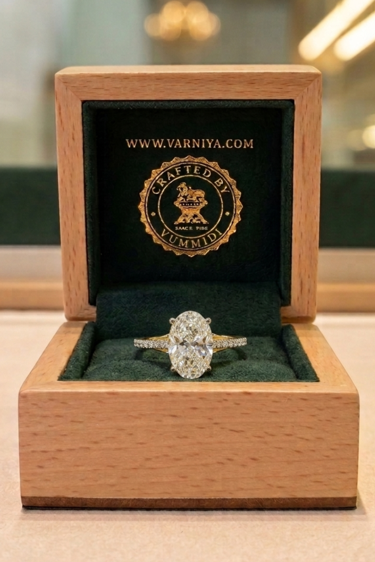 2.01 Ct Valentina's Radiance Studded Basket Pave Ring in Ring Size 14