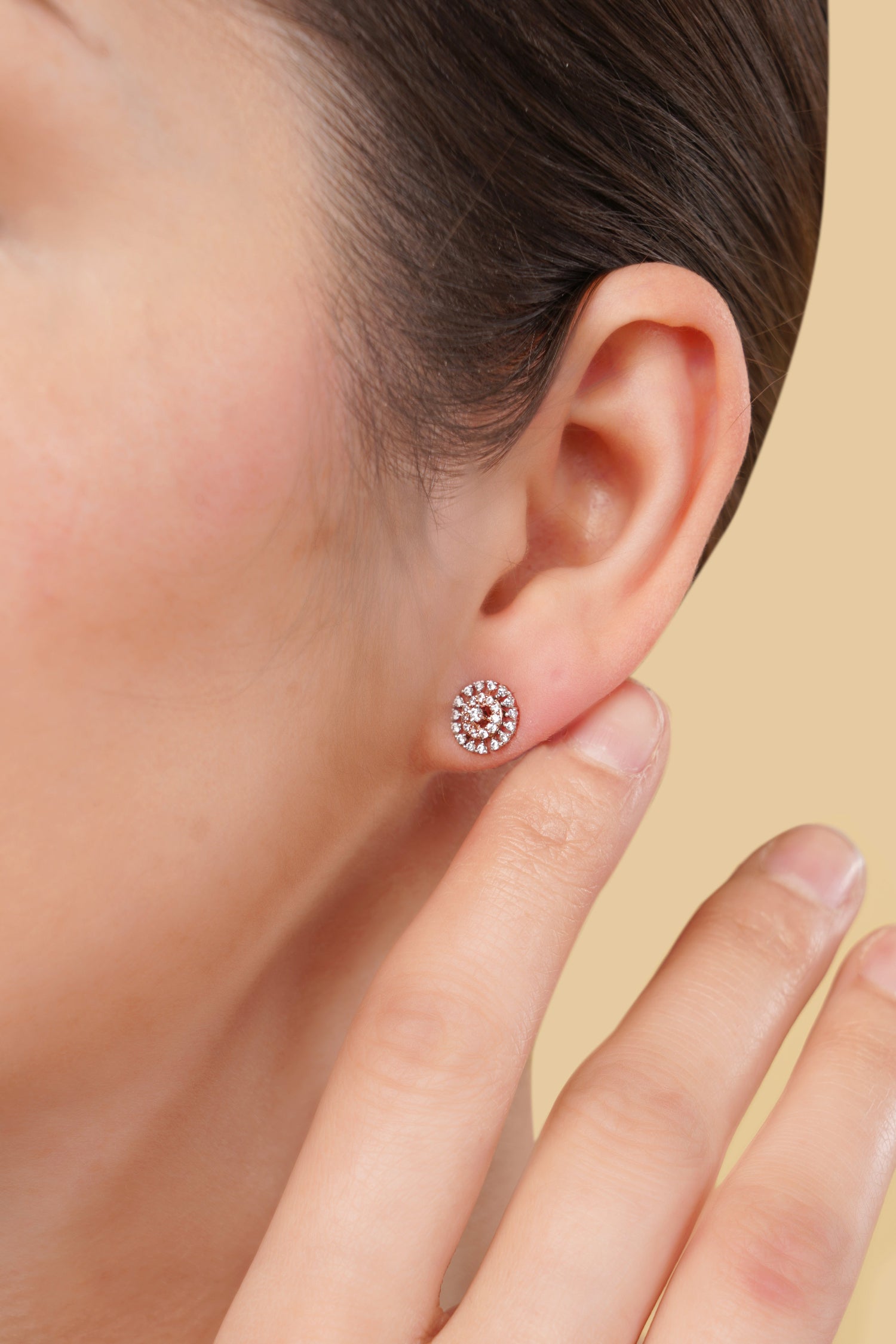 Diana Cluster Set Studs