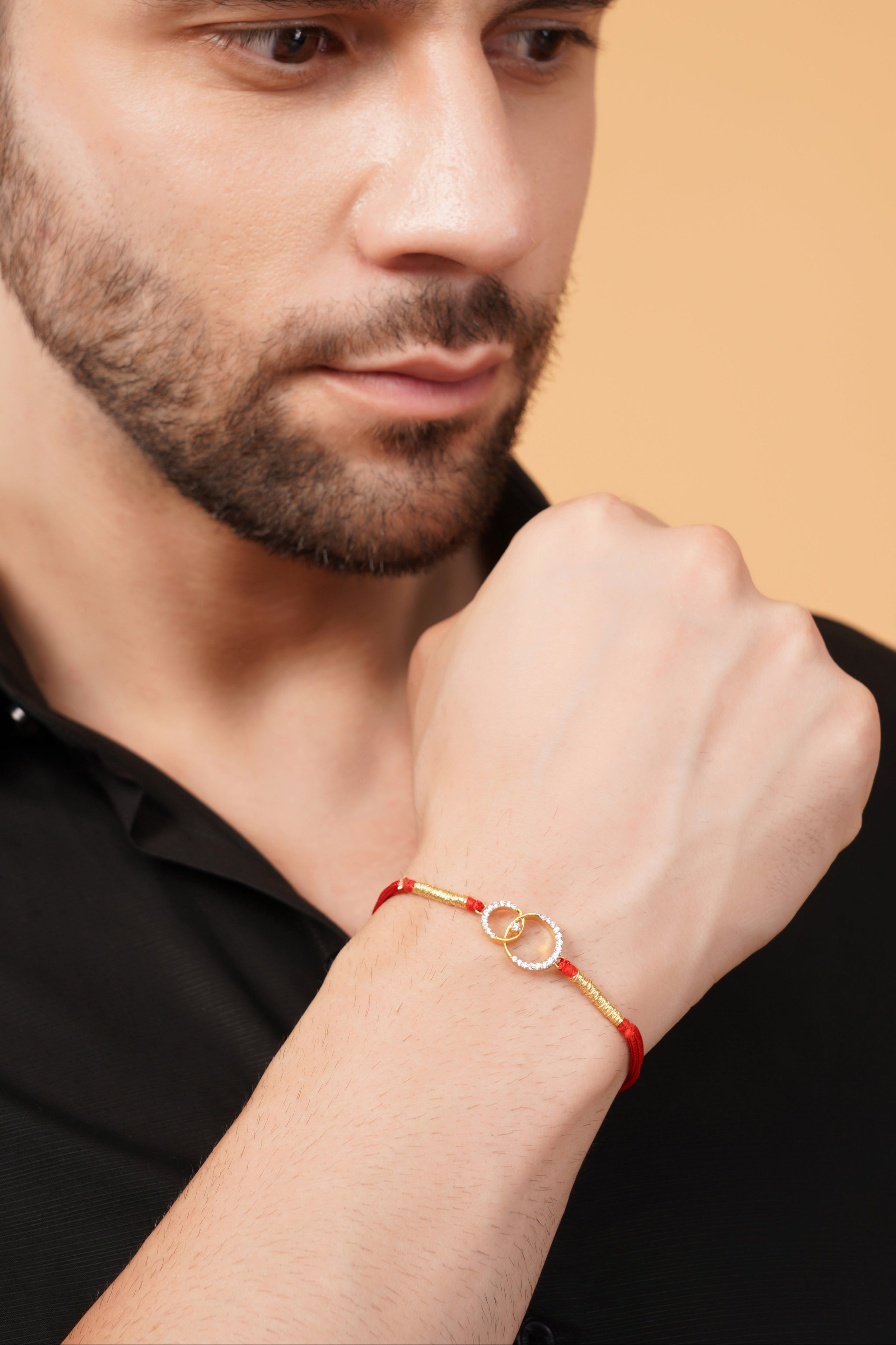 Interlinked Circles Pavé Forever Bracelet