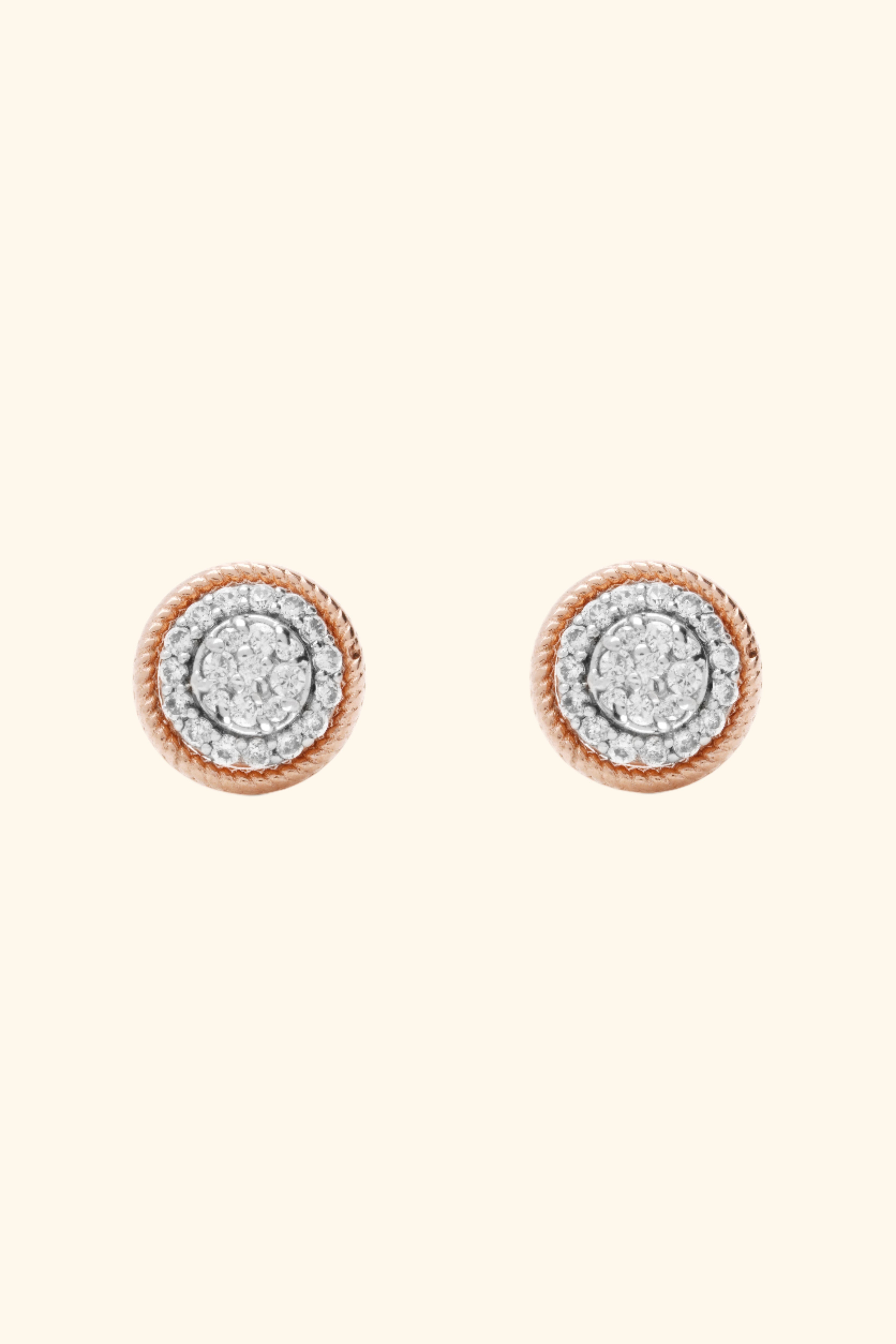 Duna Diamond Cluster Studs