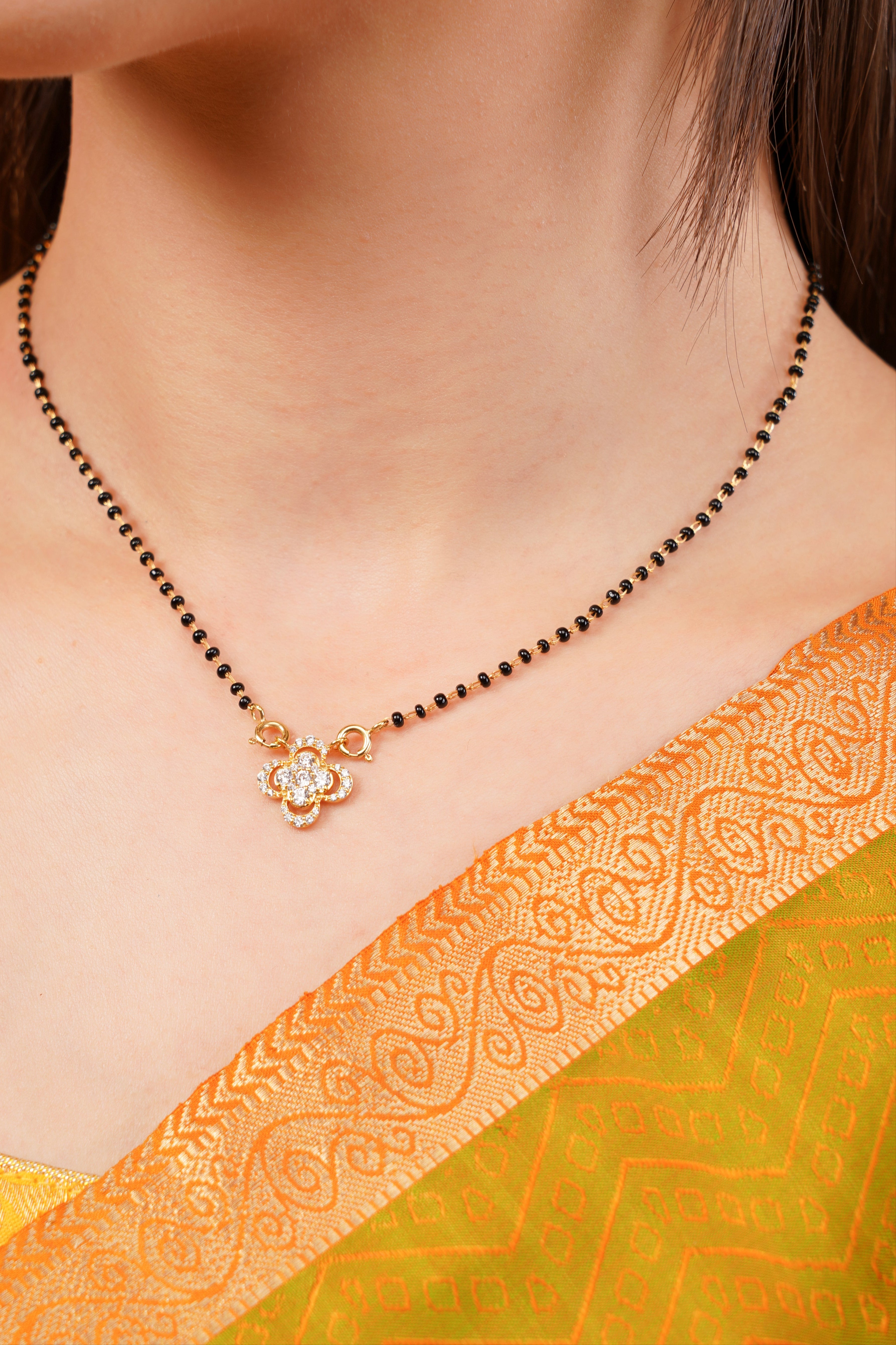 The Clover Radiance Mangalsutra