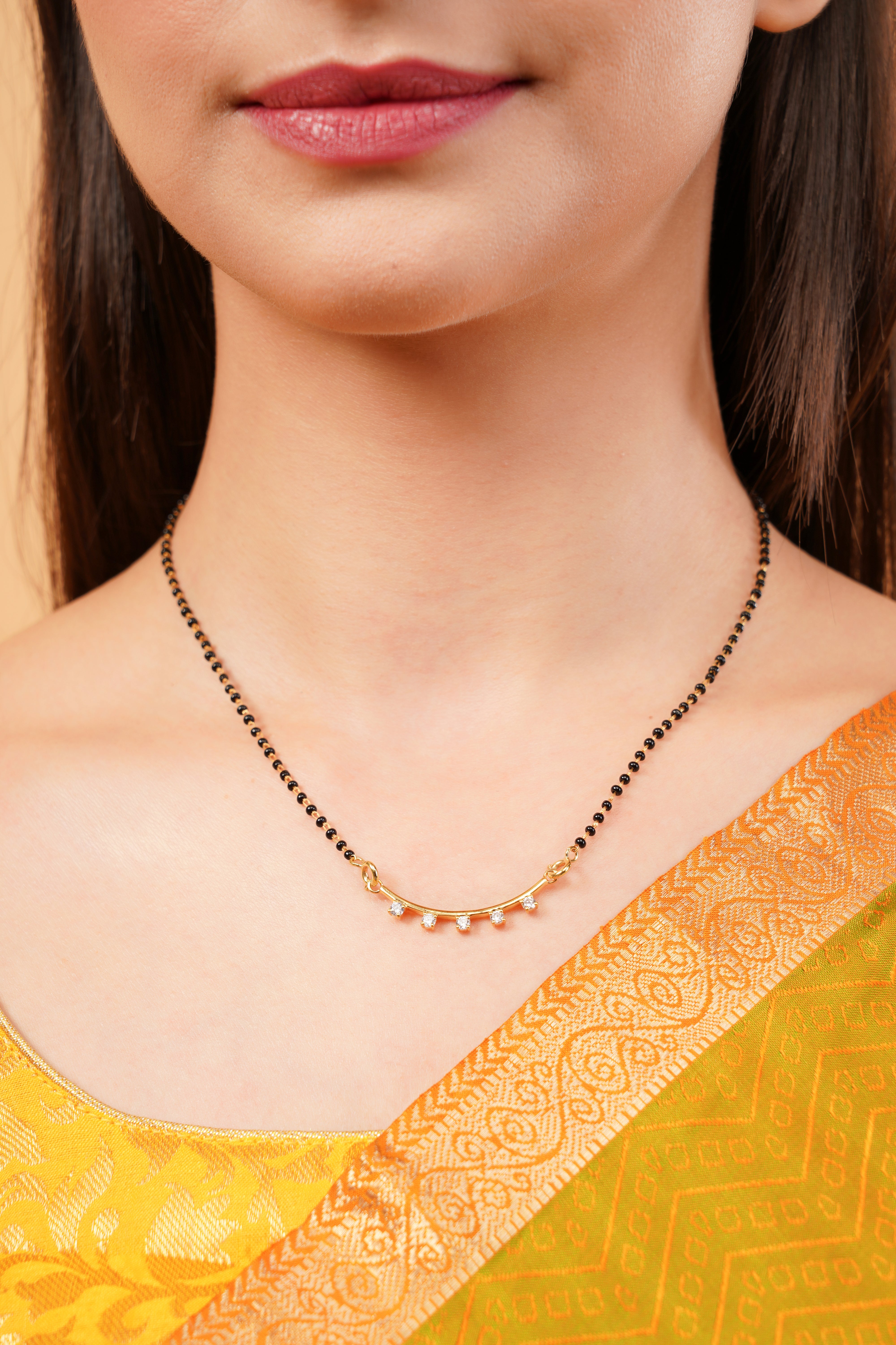 The Modern Arc Diamond Mangalsutra