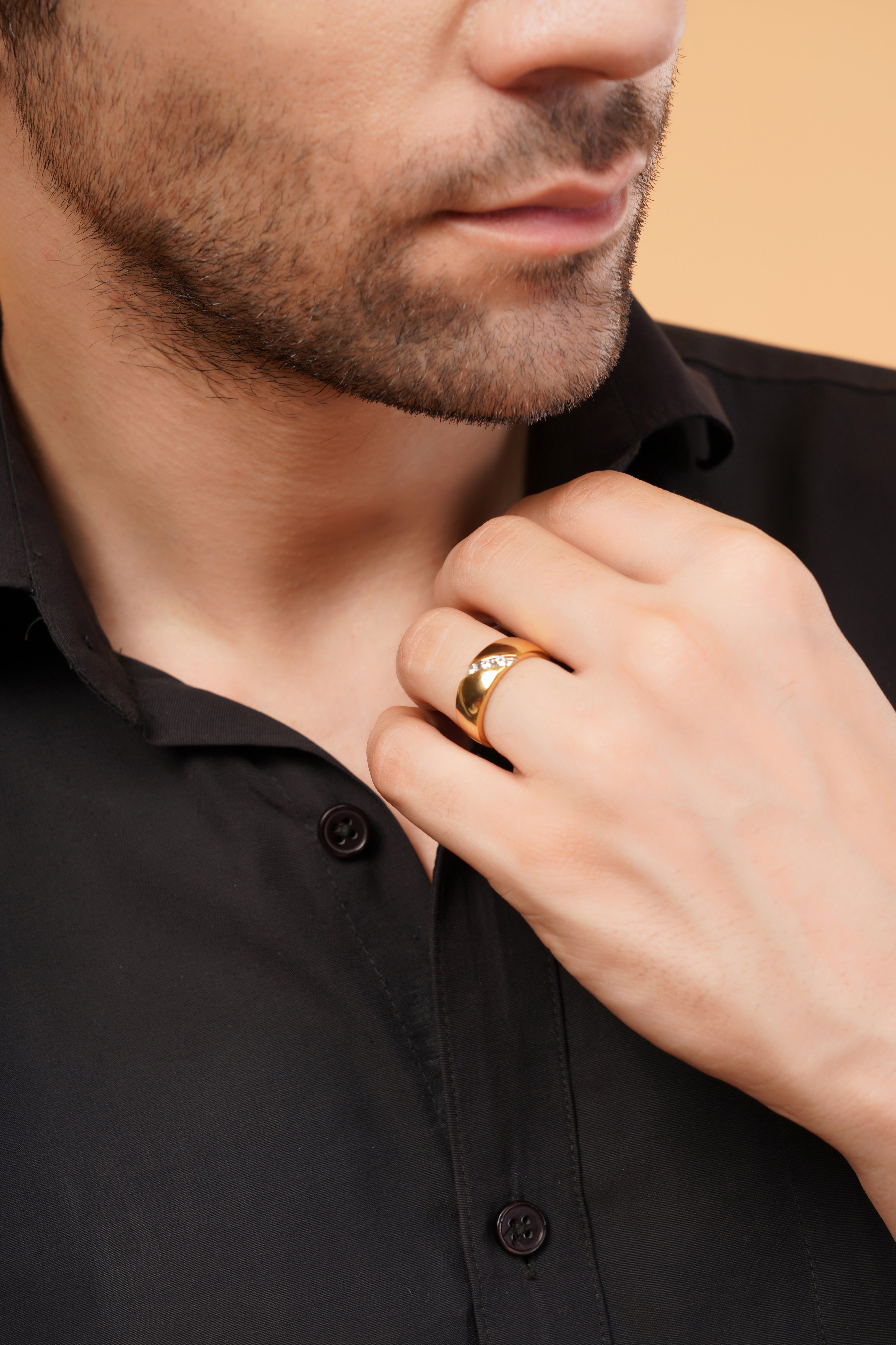 Legacy Band with Round Diamonds