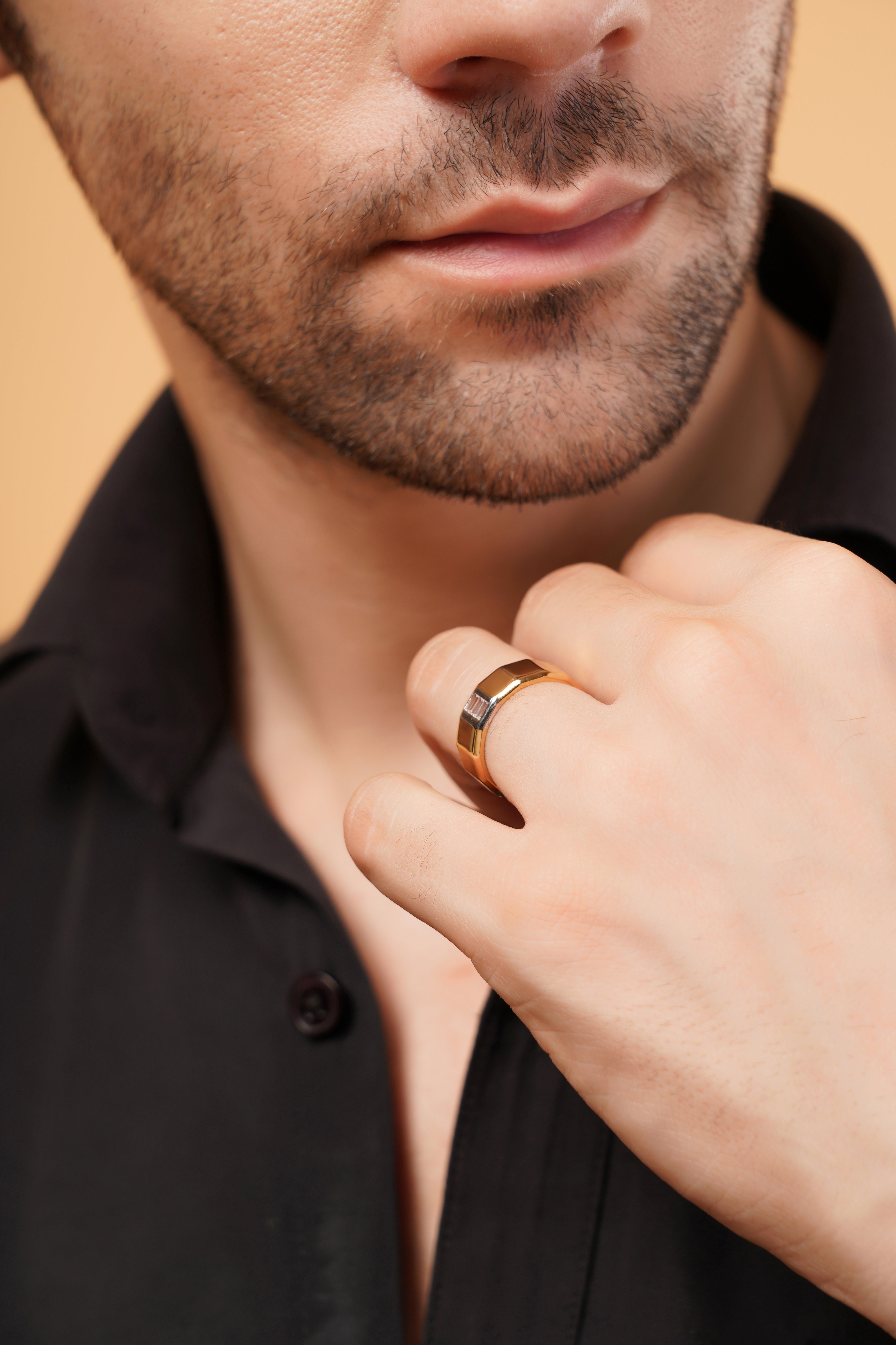 Odette Band with Baguette Diamonds