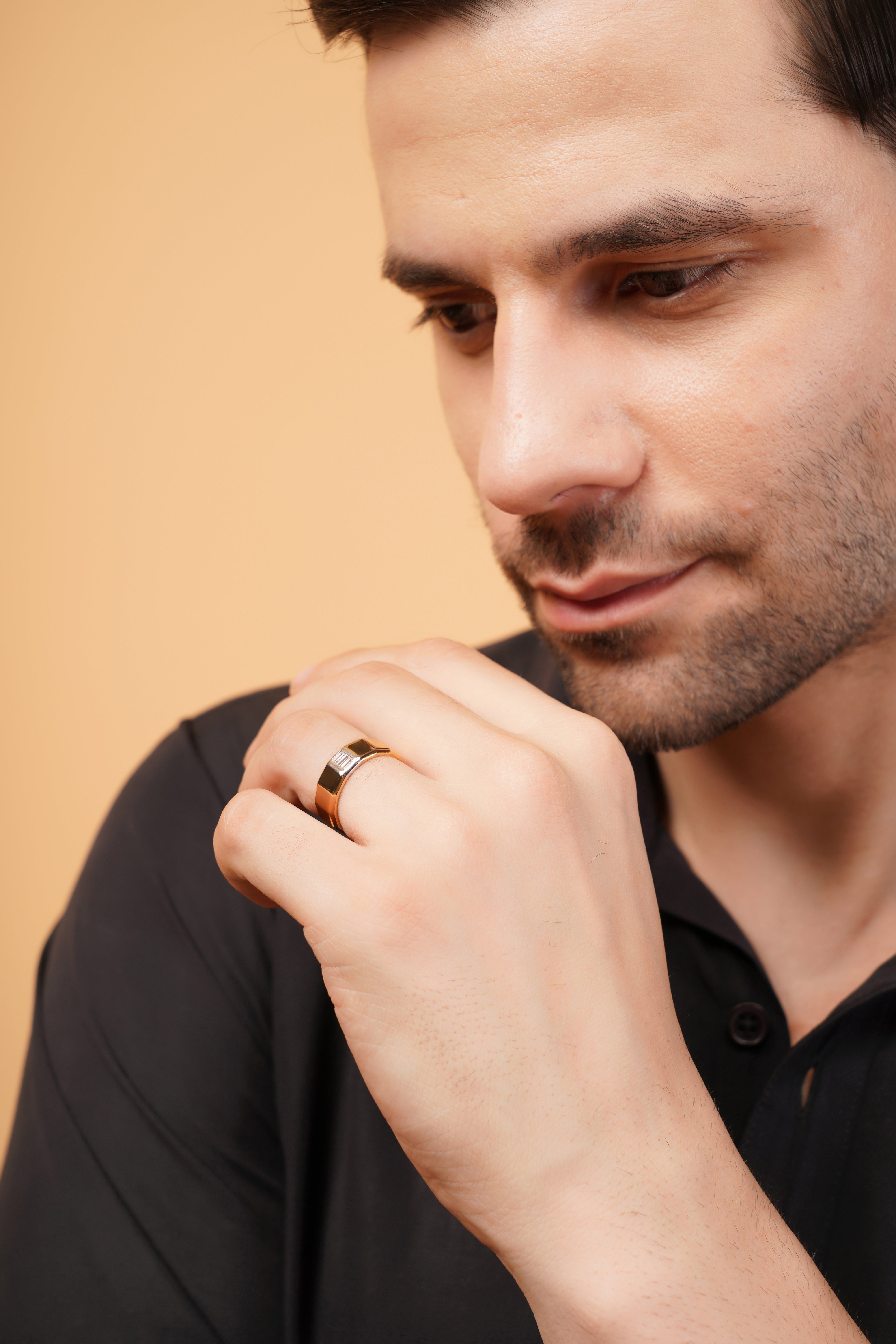 Odette Band with Baguette Diamonds