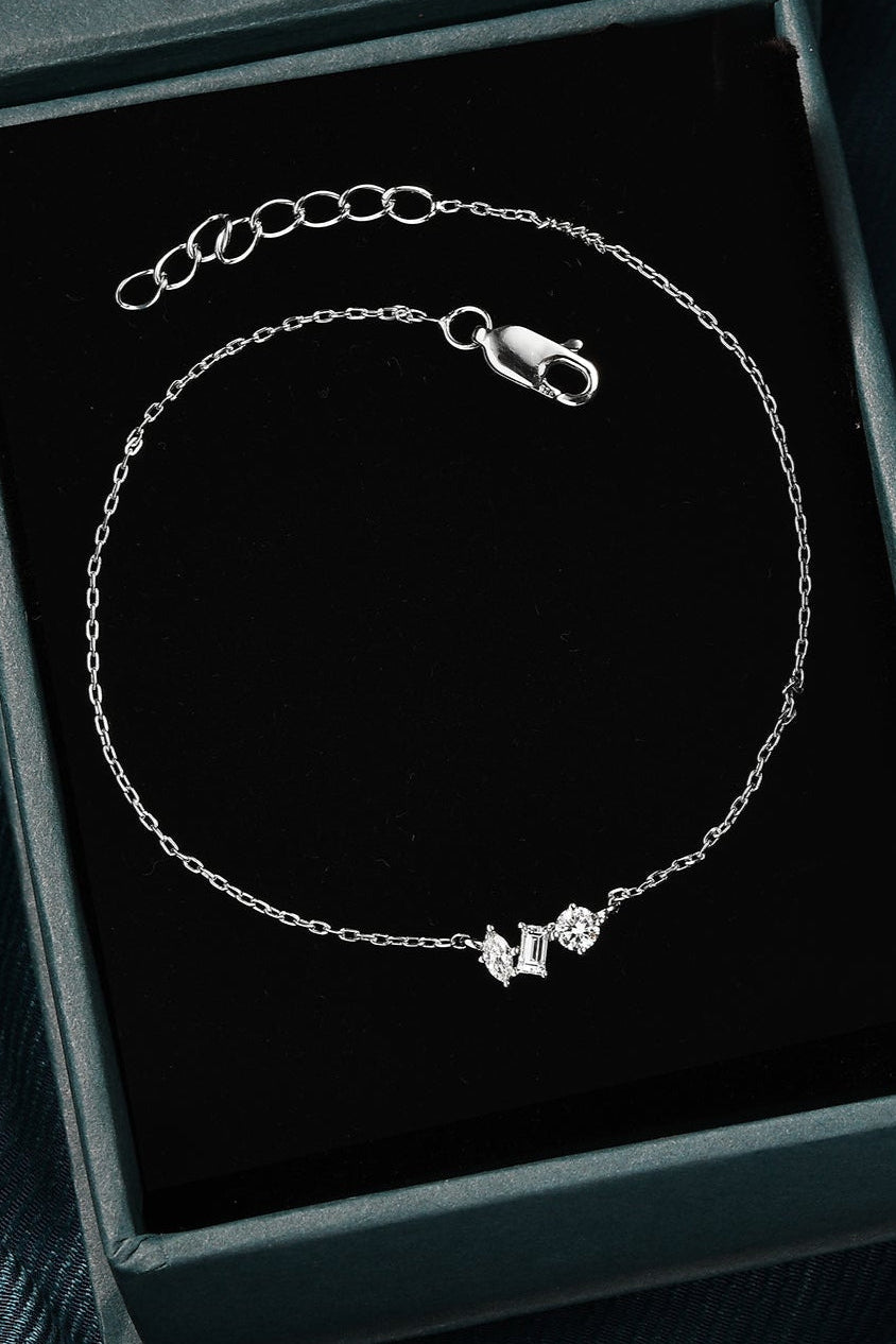 Valencia Three Stone Bracelet