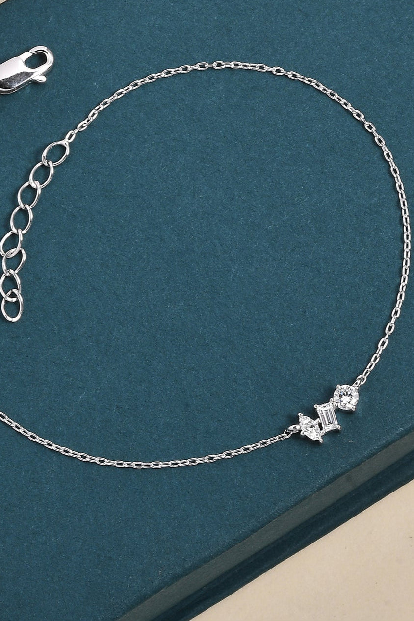 Valencia Three Stone Bracelet