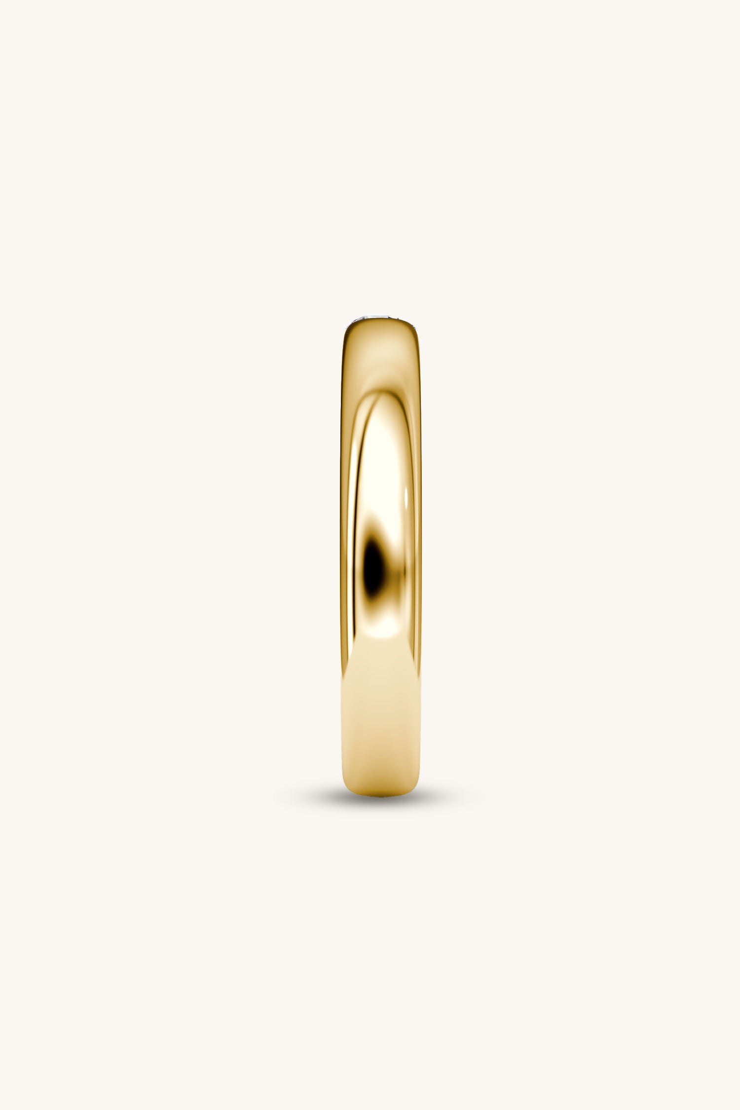 Catarina Men's Round Brilliant Solitaire Band