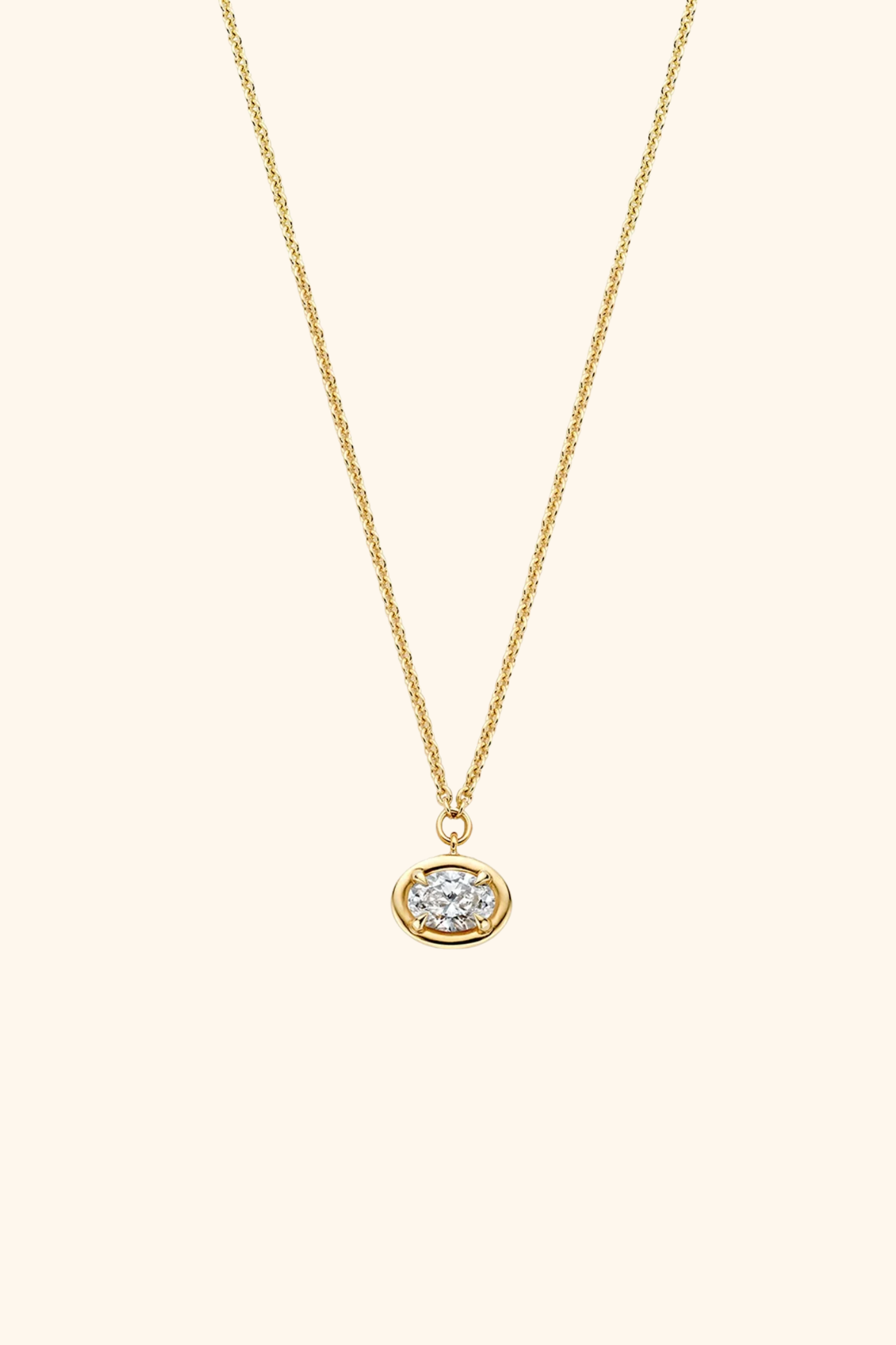 Pillow Set Oval Pendant