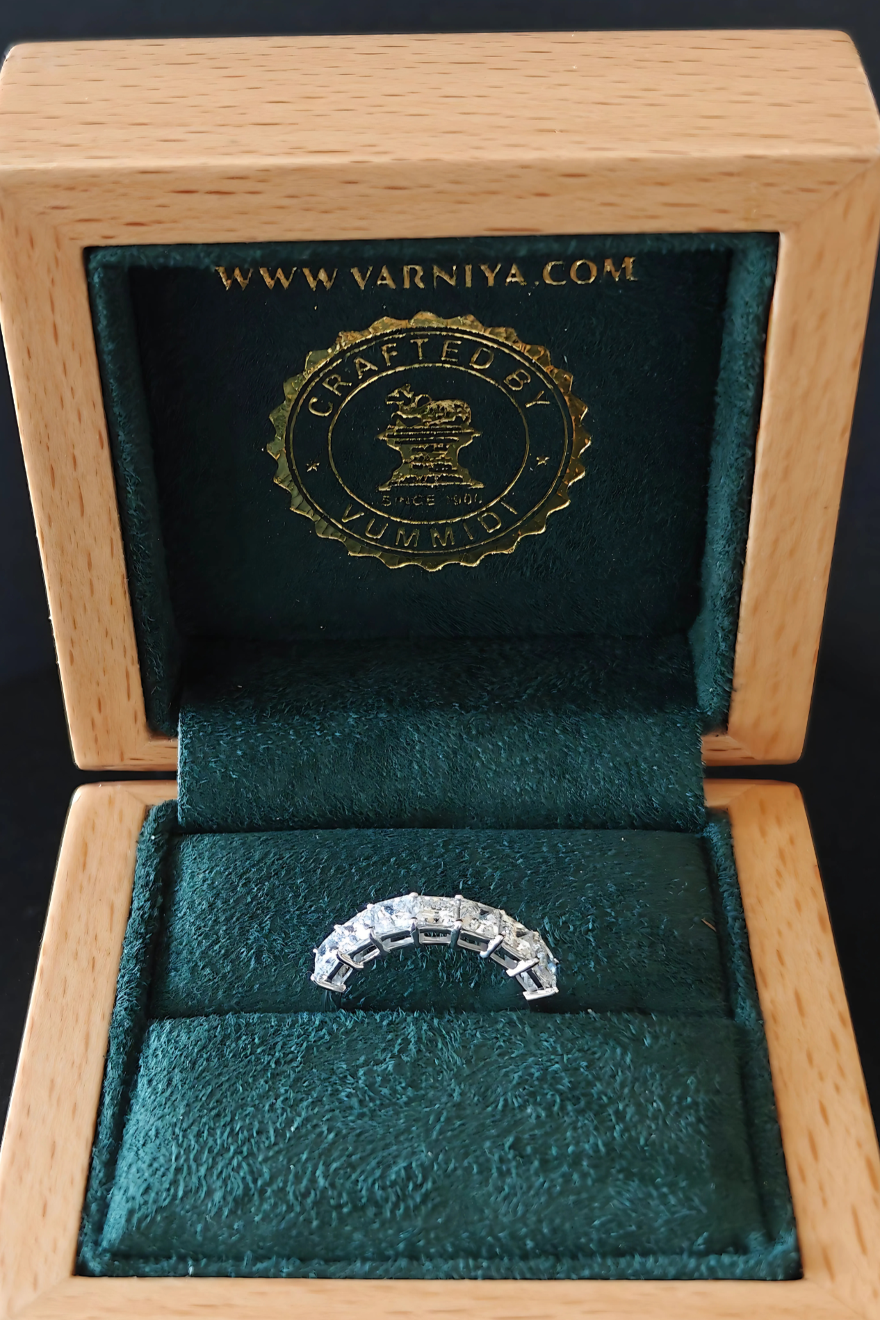 Princess Half Eternity Band