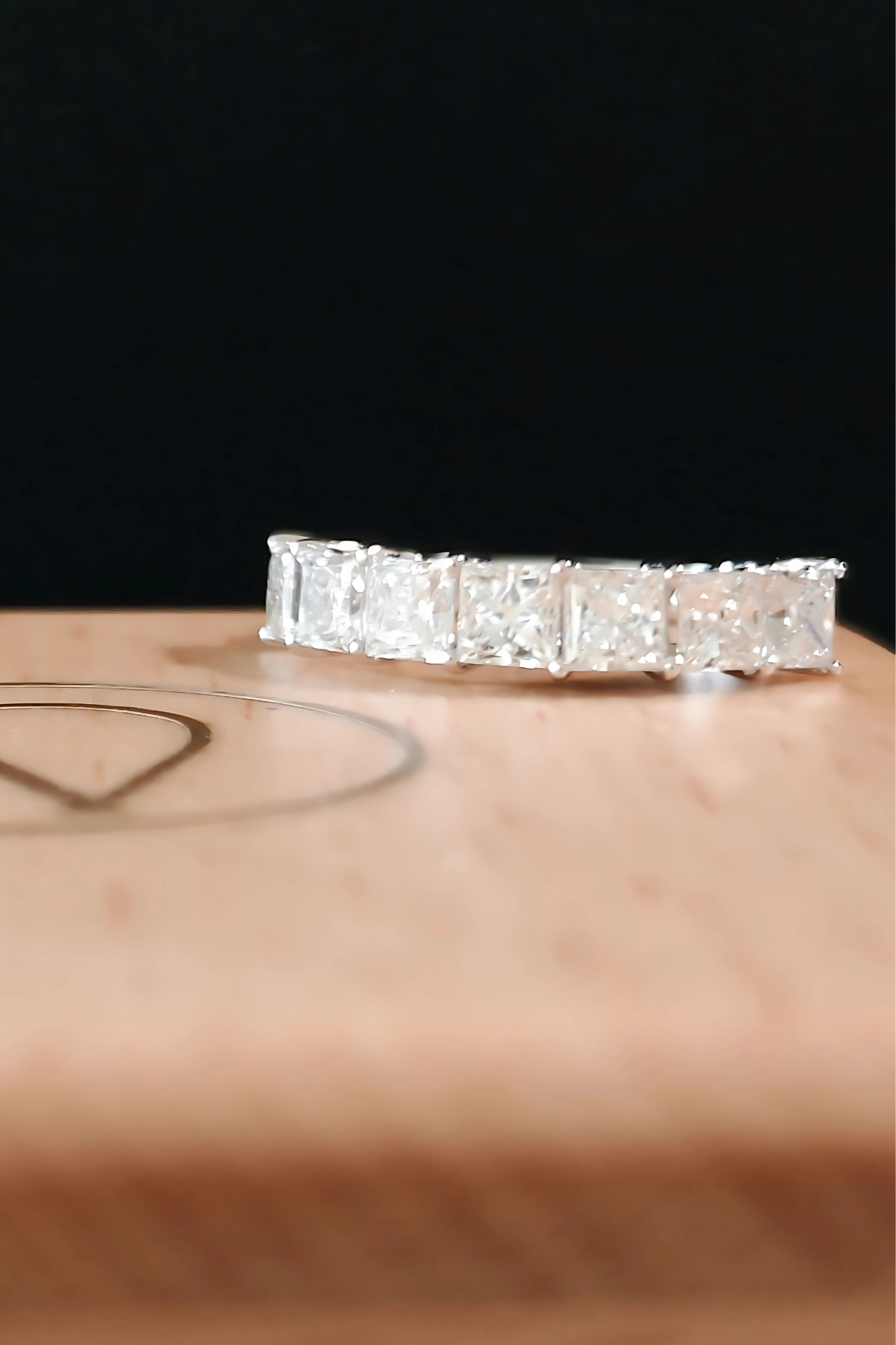 Princess Half Eternity Band