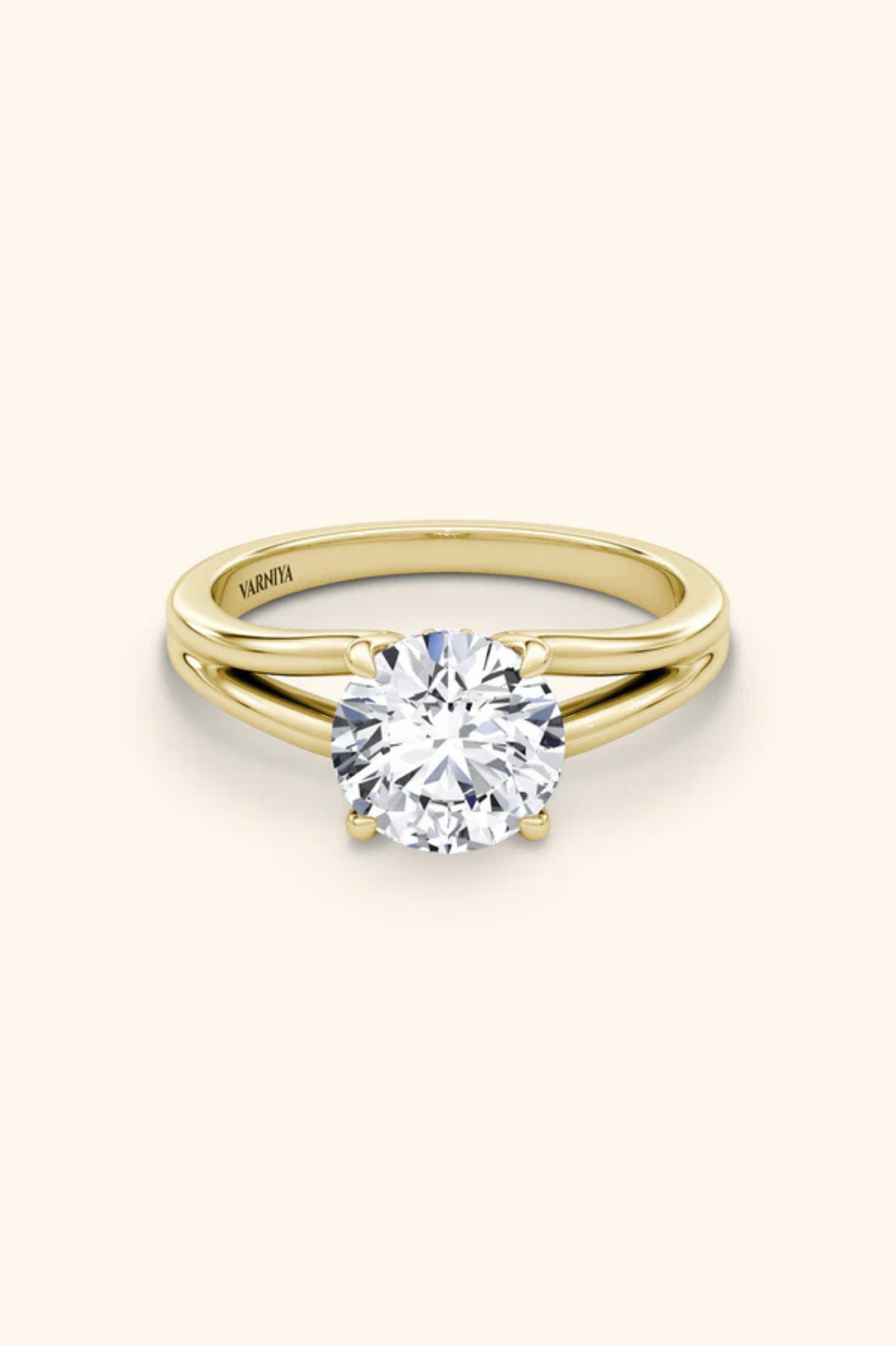 Dulce 1Ct Round Brilliant Solitaire Ring