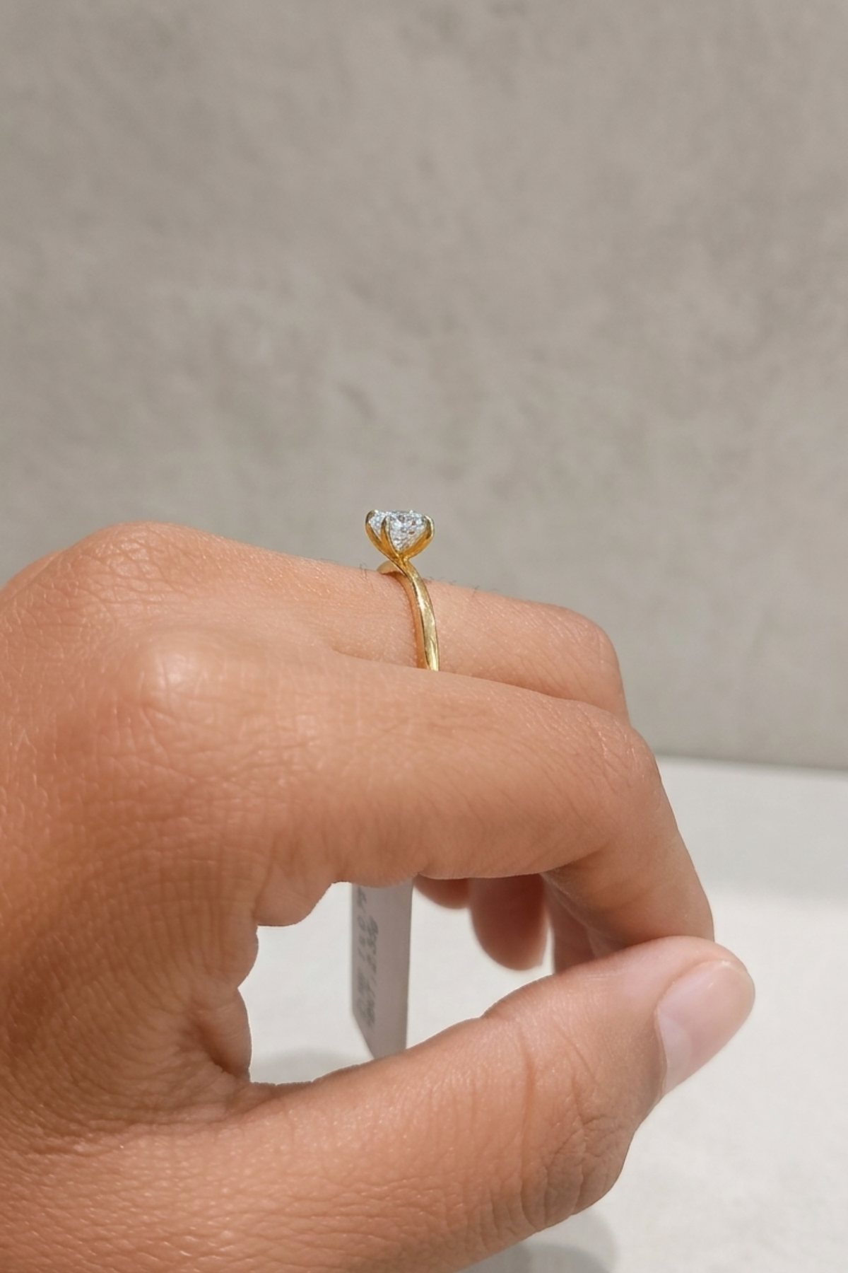4 prong timeless with Round Brilliant Solitaire