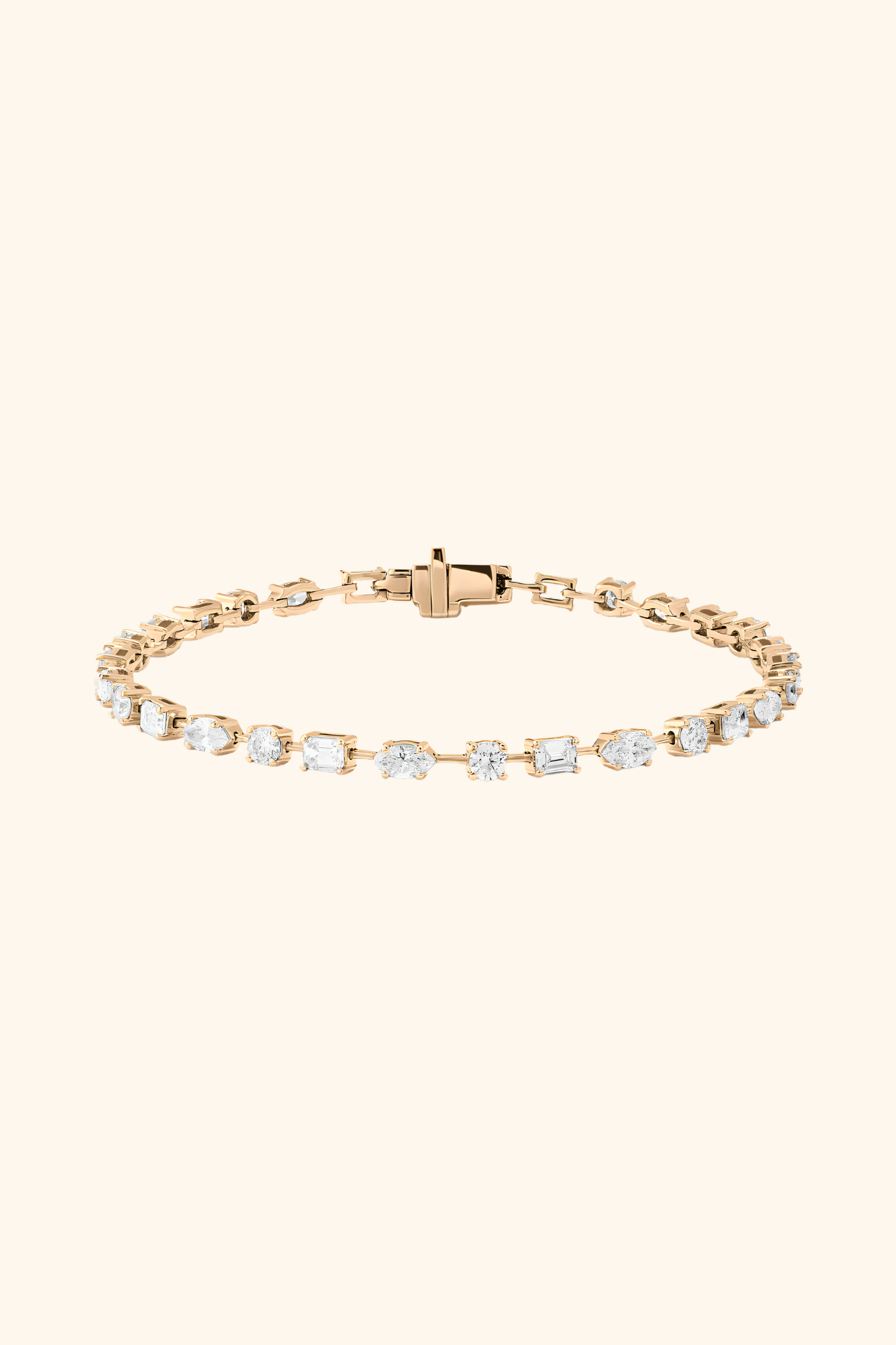 Celestial Mixed Shape Tennis Bracelet