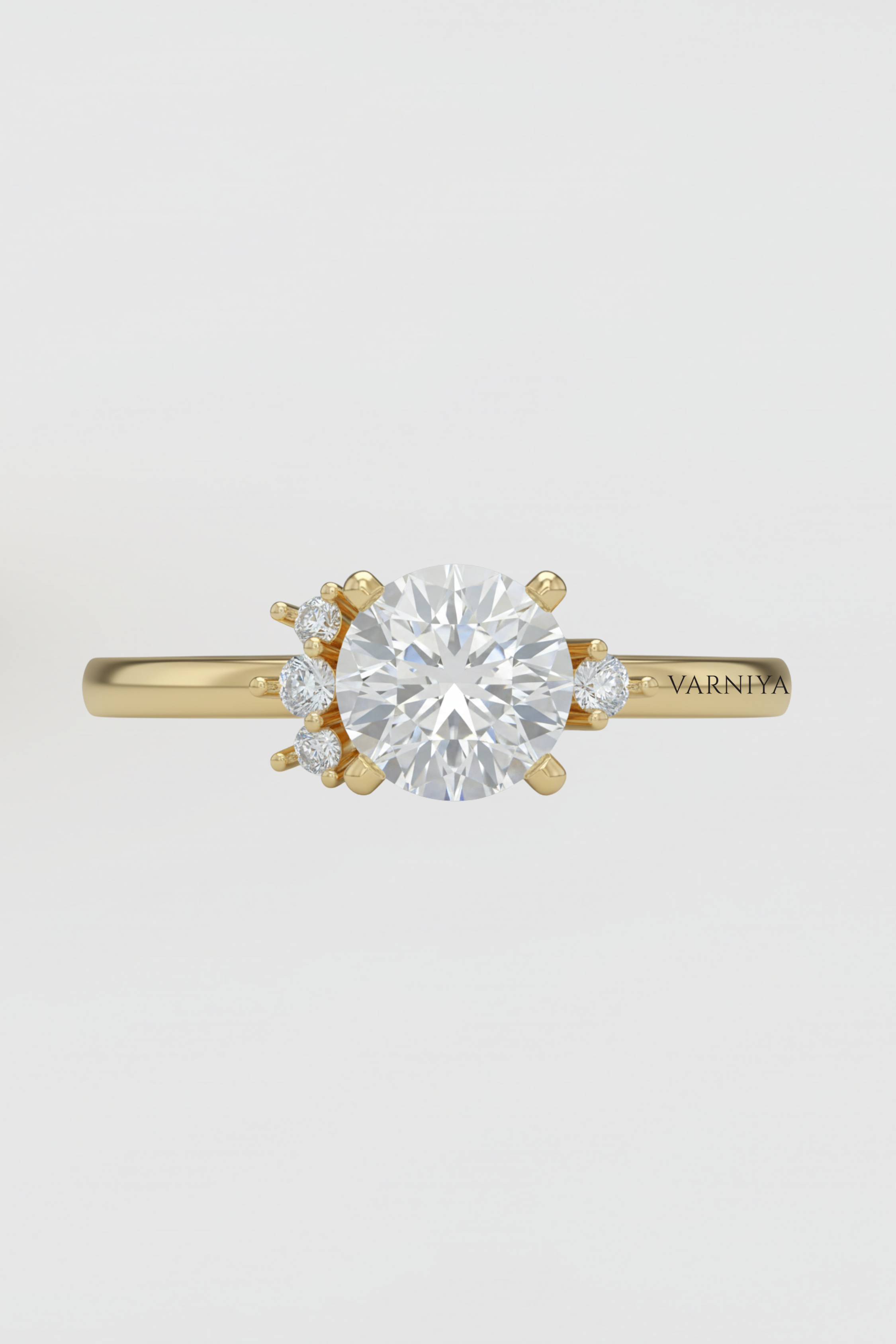 Estrella Cluster Engagement Ring