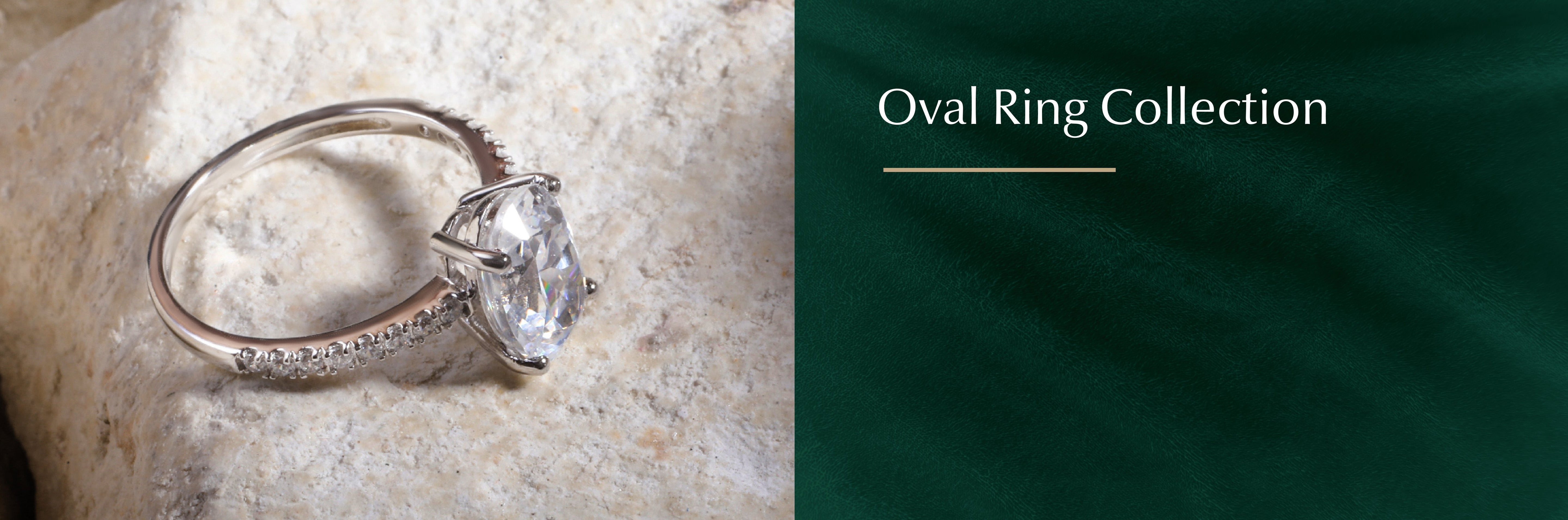 Oval Solitaire Jewellery