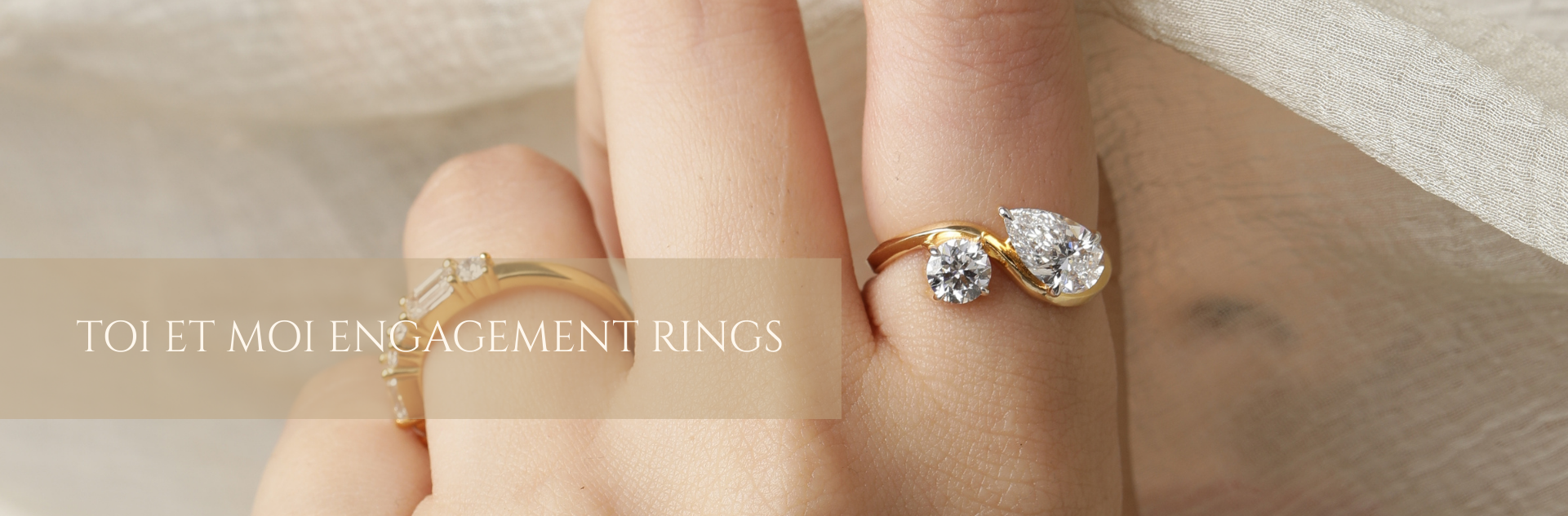 Toi et Moi Rings in India | Two Stone Diamond Ring Designs