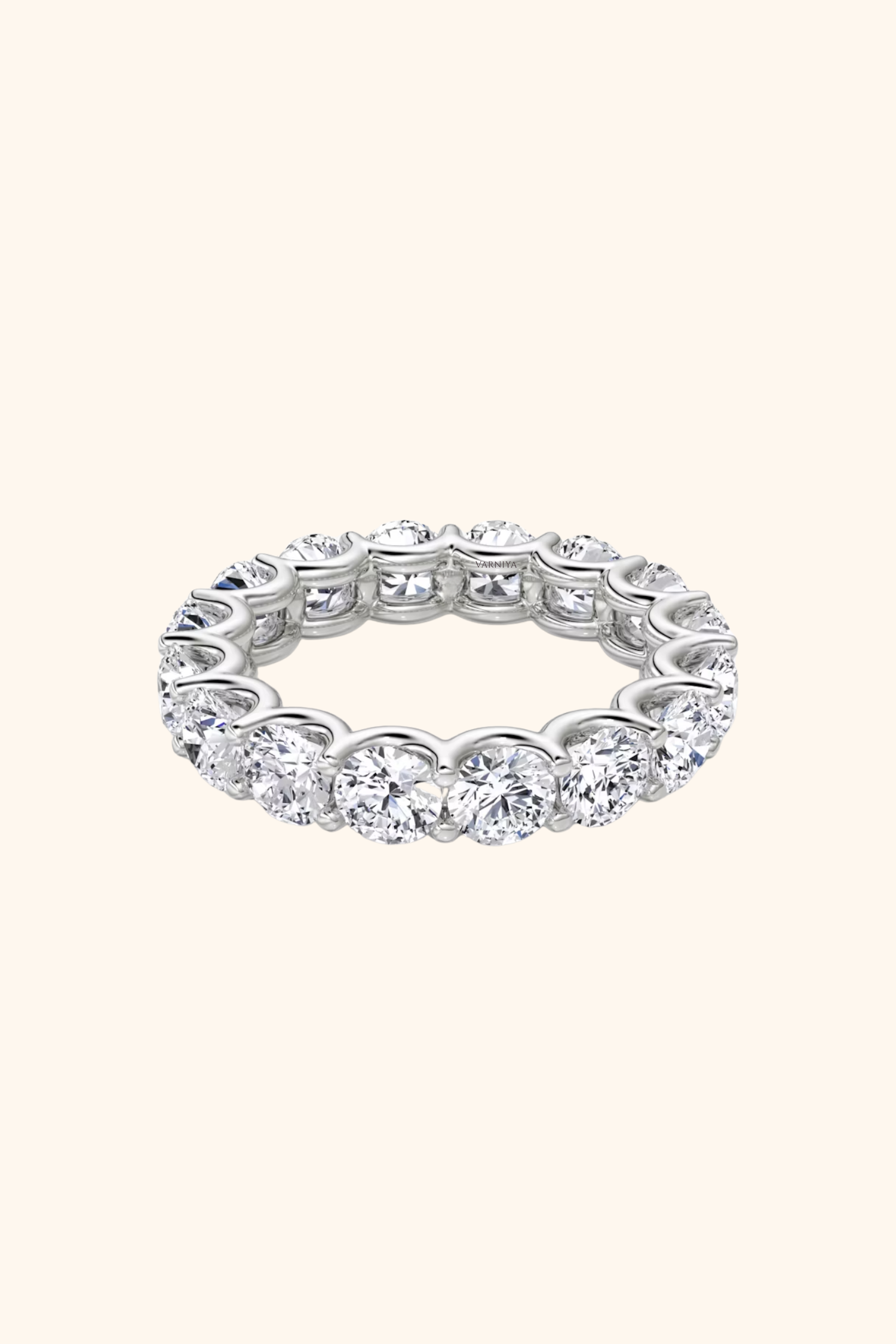 Celeste Round Brilliant Diamond Eternity Band