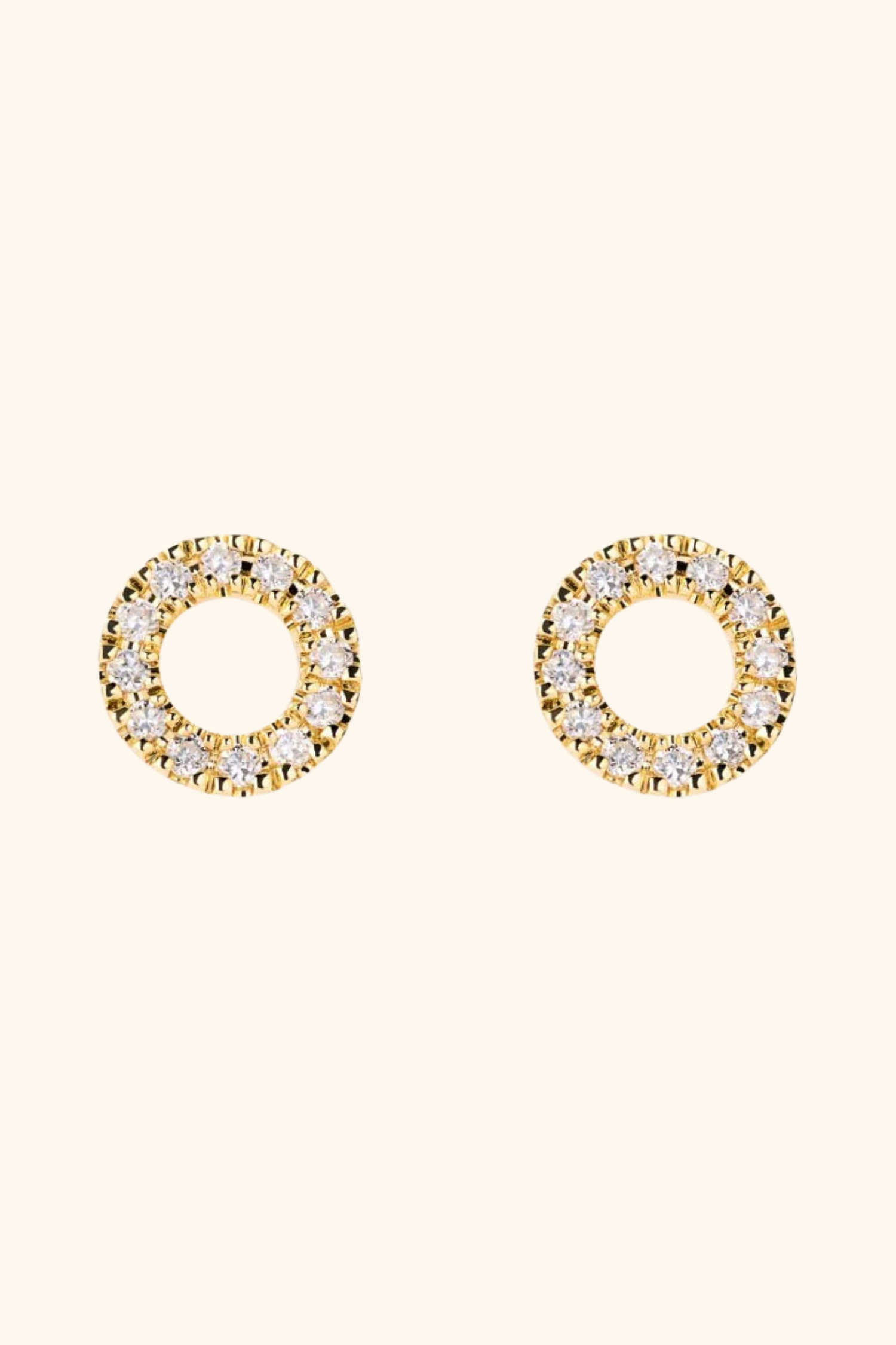 Open Circle Studs