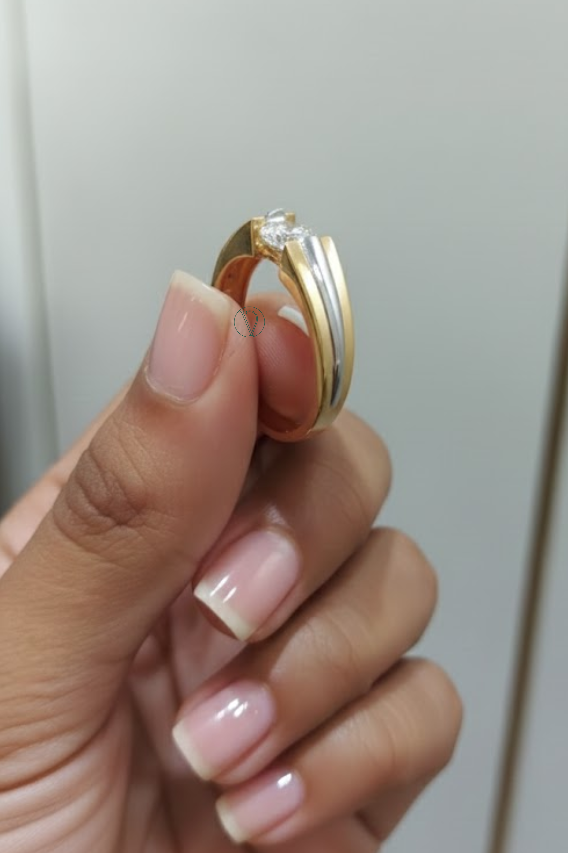 Imperial Round Solitaire Men's Ring