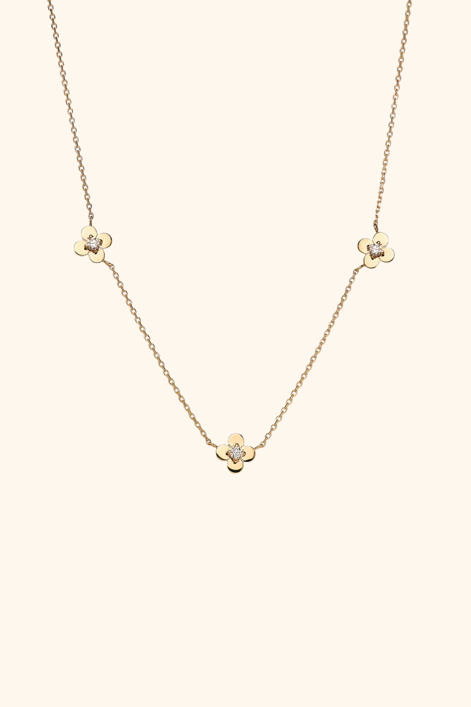 Mini Flower Station Necklace