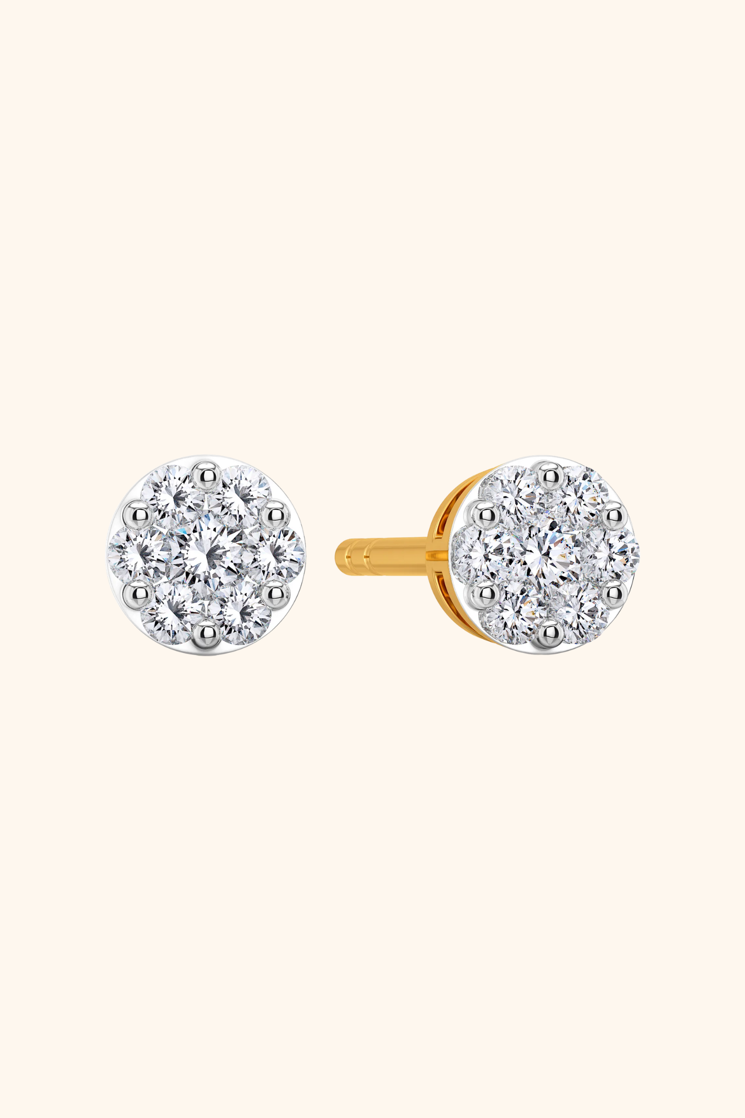 Beloved Cluster Diamond Studs