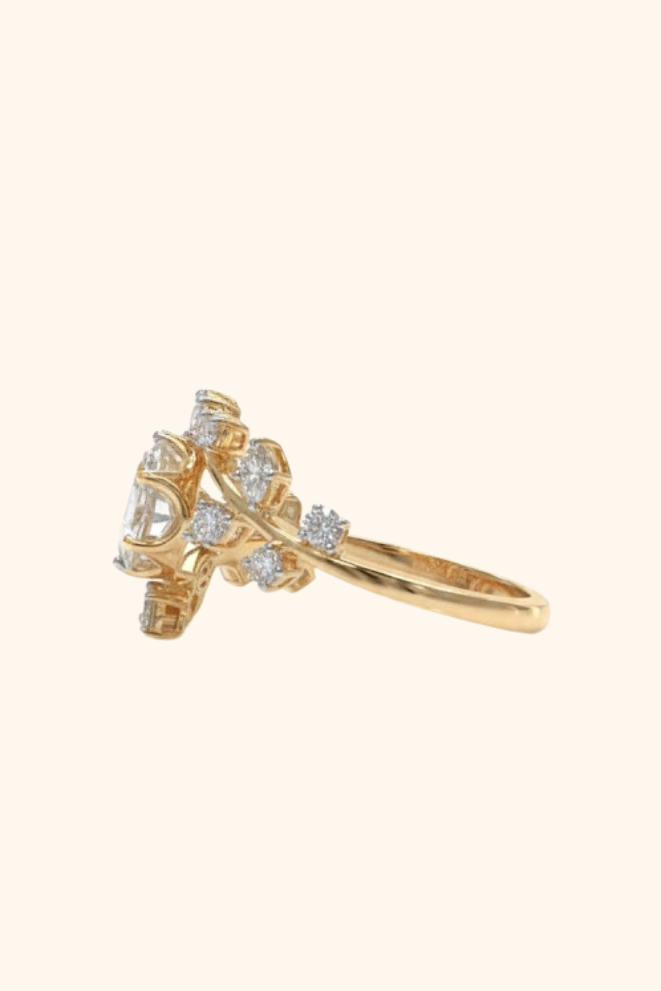 Everbloom Round Solitaire Ring