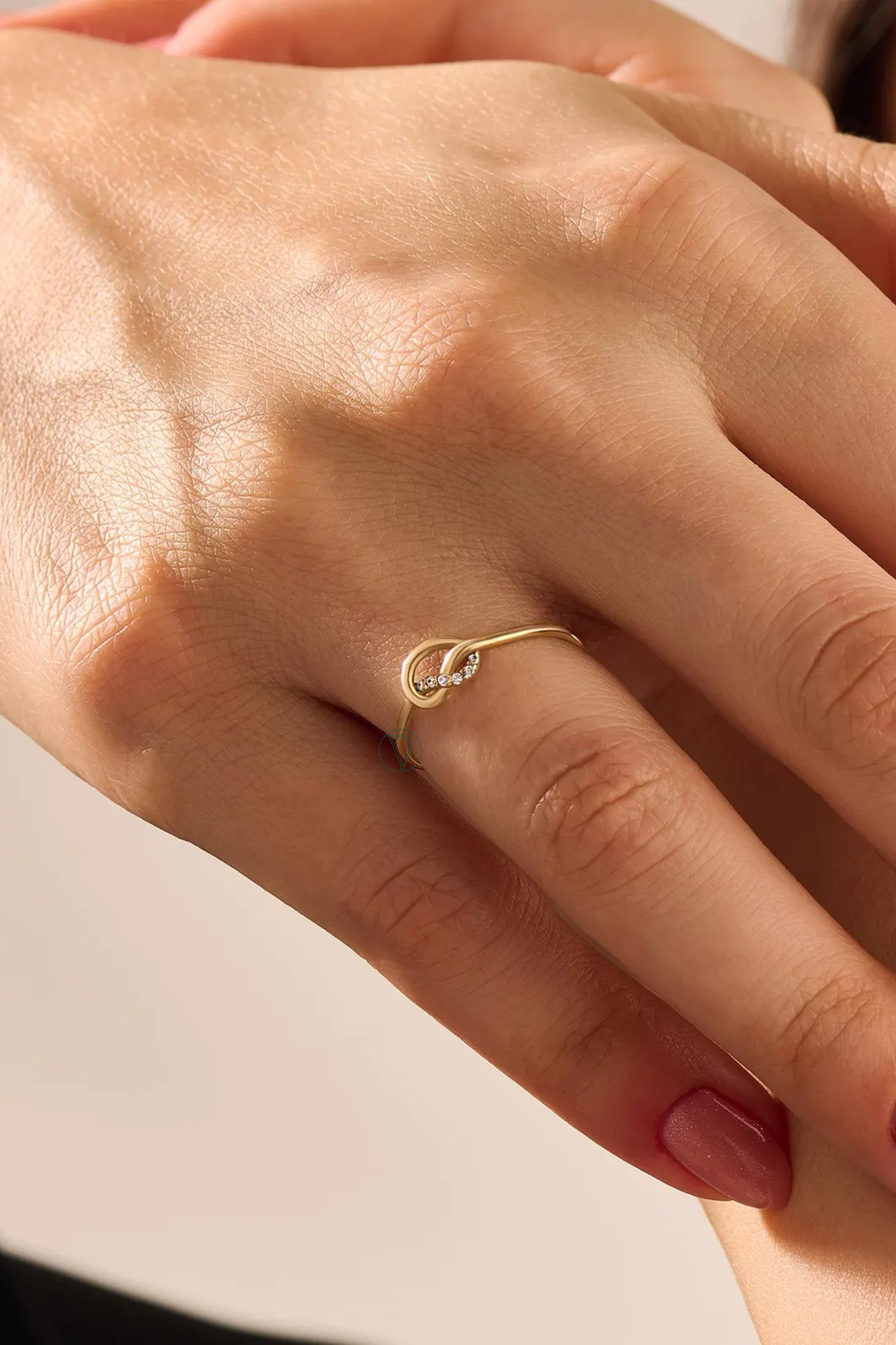 Pave Knot Ring