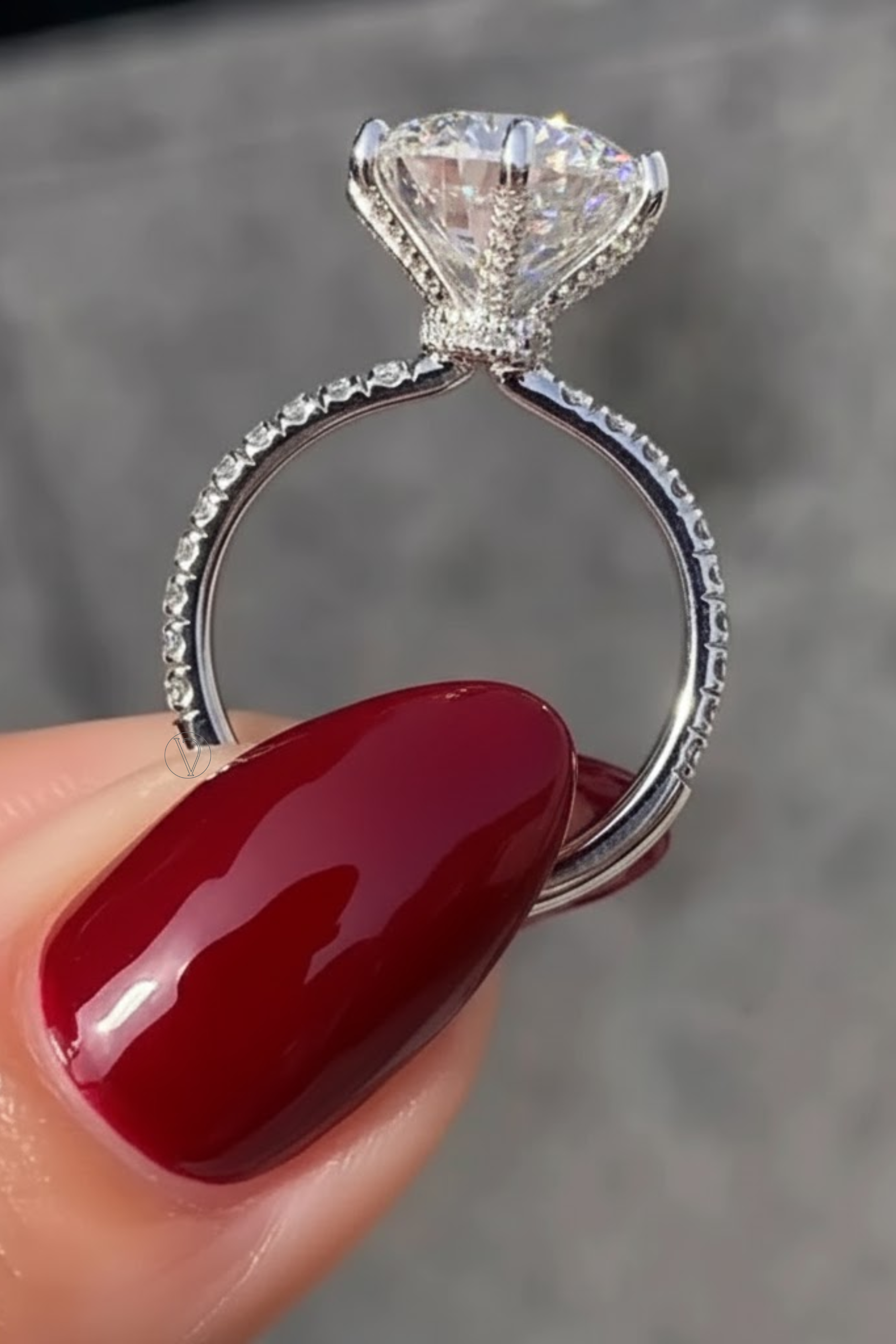 Noelle Round Solitaire Ring